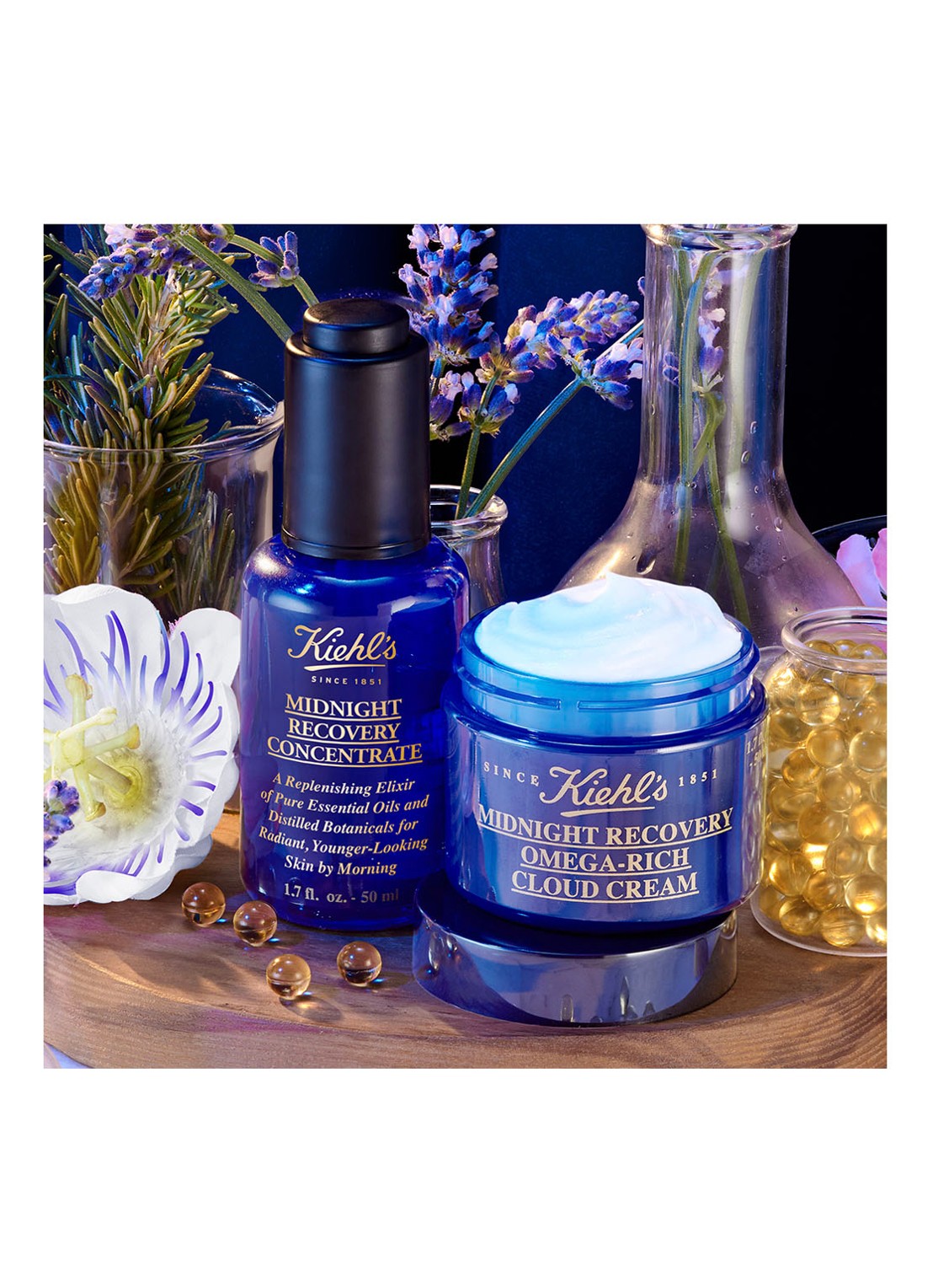 Kiehl's Midnight Recovery Omega Rich Cloud Cream - nachtcrème - detail 4 undefined