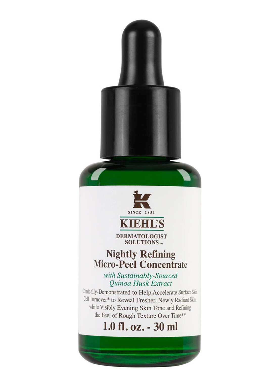 Kiehl's Nightly Refining Micro-Peel Concentrate - Limited Edition peeling - voorkant undefined