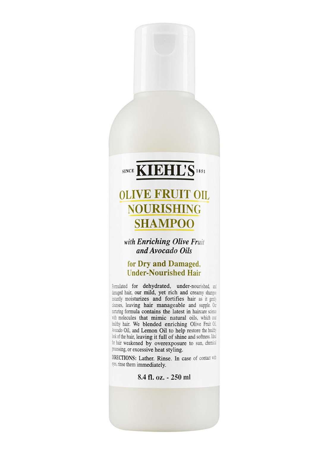 Kiehl's Olive Fruit Oil Nourishing Shampoo - voorkant 6 undefined