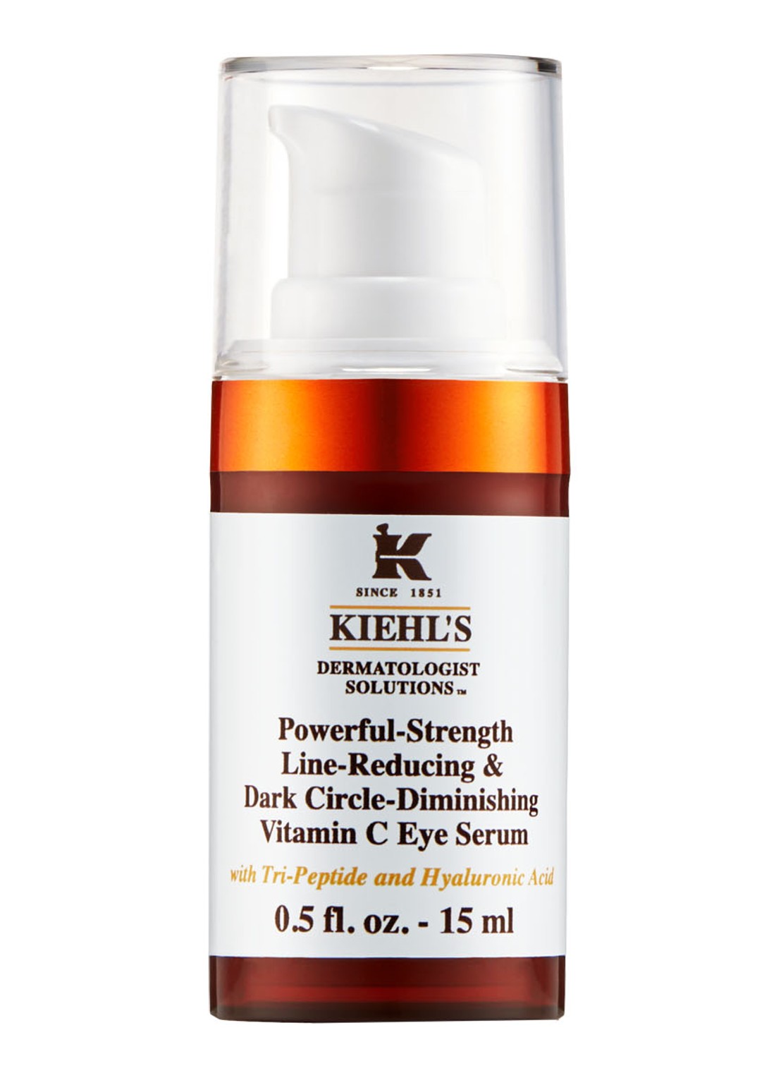 Kiehl's Powerful-Strength Line-Reducing & Dark Circle-Diminishing Vitamin C Eye Serum - oogserum - voorkant 2 undefined