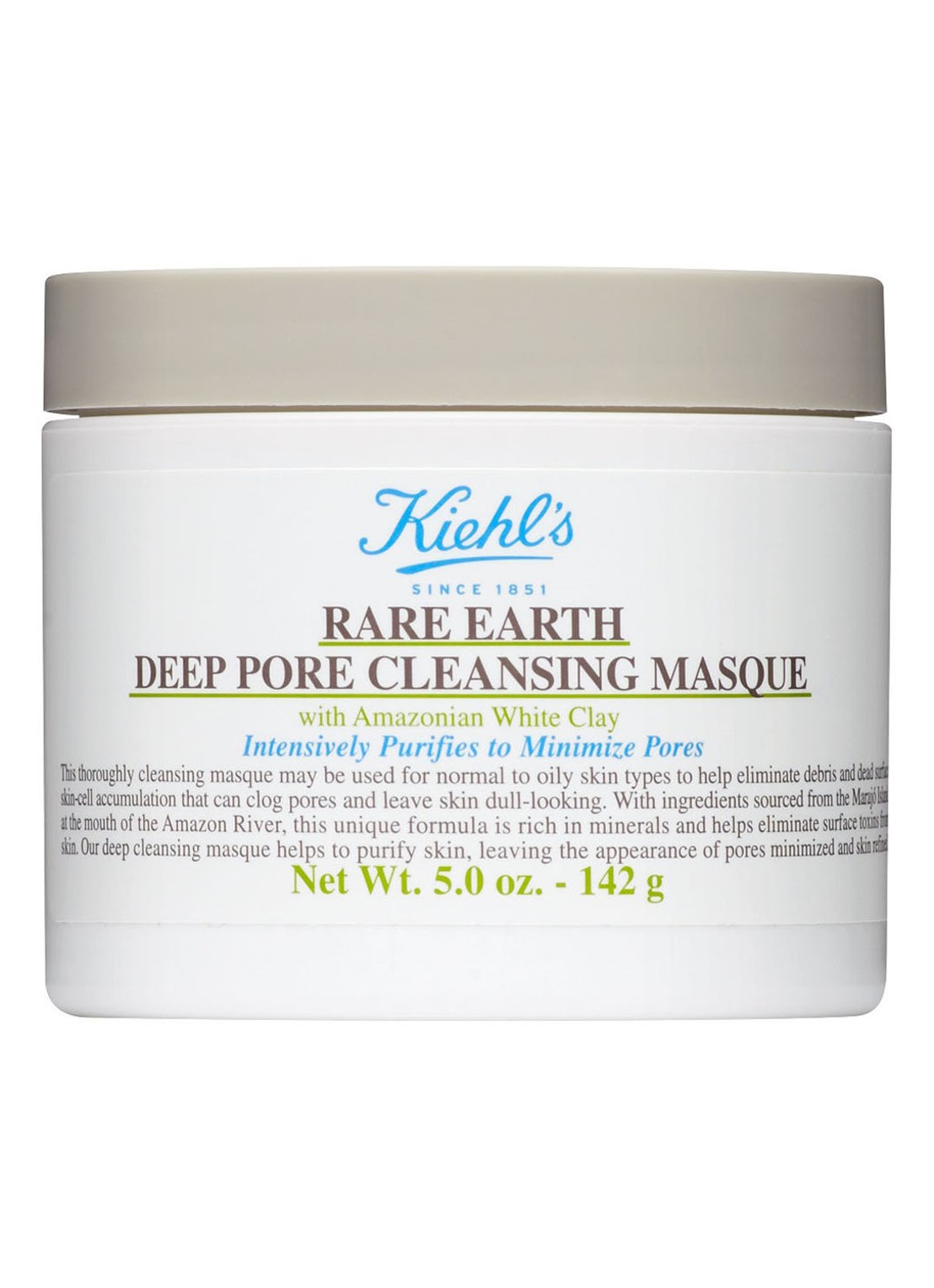 Kiehl's Rare Earth Deep Pore Cleansing Masque - masker - voorkant undefined