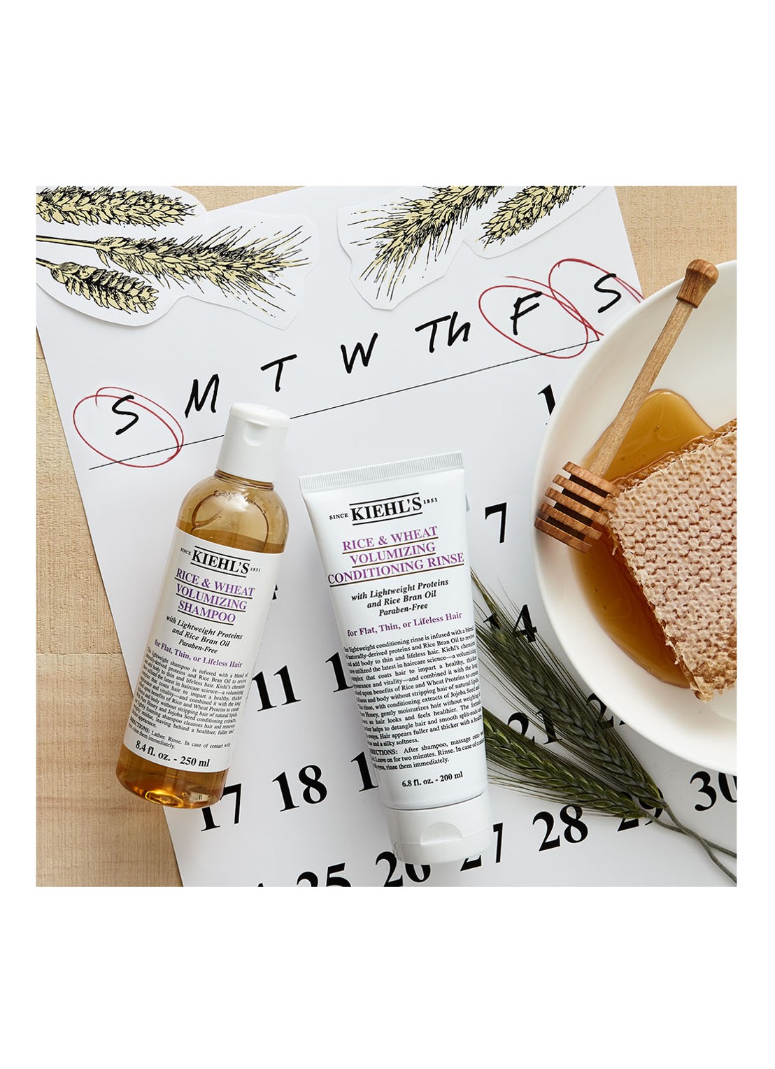 Kiehl's Rice and Wheat Volumizing Conditioning Rinse - conditioner - detail 6 undefined