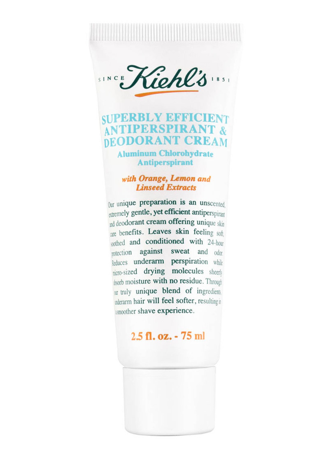 Kiehl's Superbly Efficient Anti-Perspirant and Deodorant - voorkant undefined