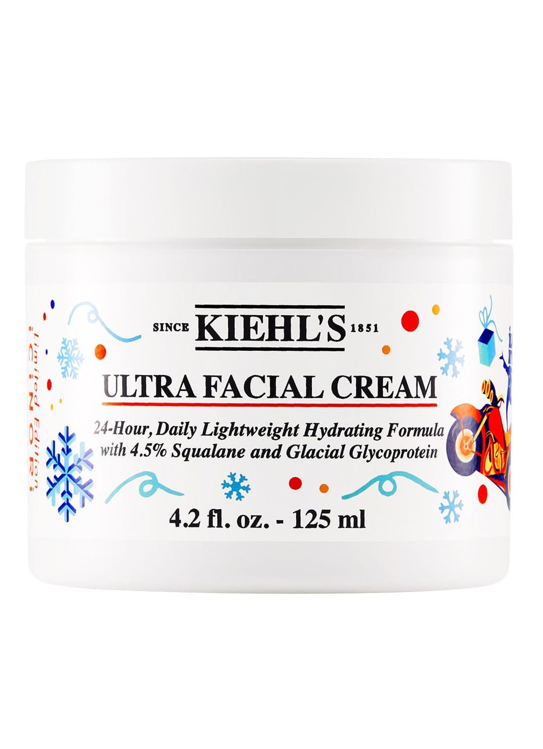 Kiehl's Ultra Facial Cream - Limited Edition dag- en nachtcrème - voorkant wit