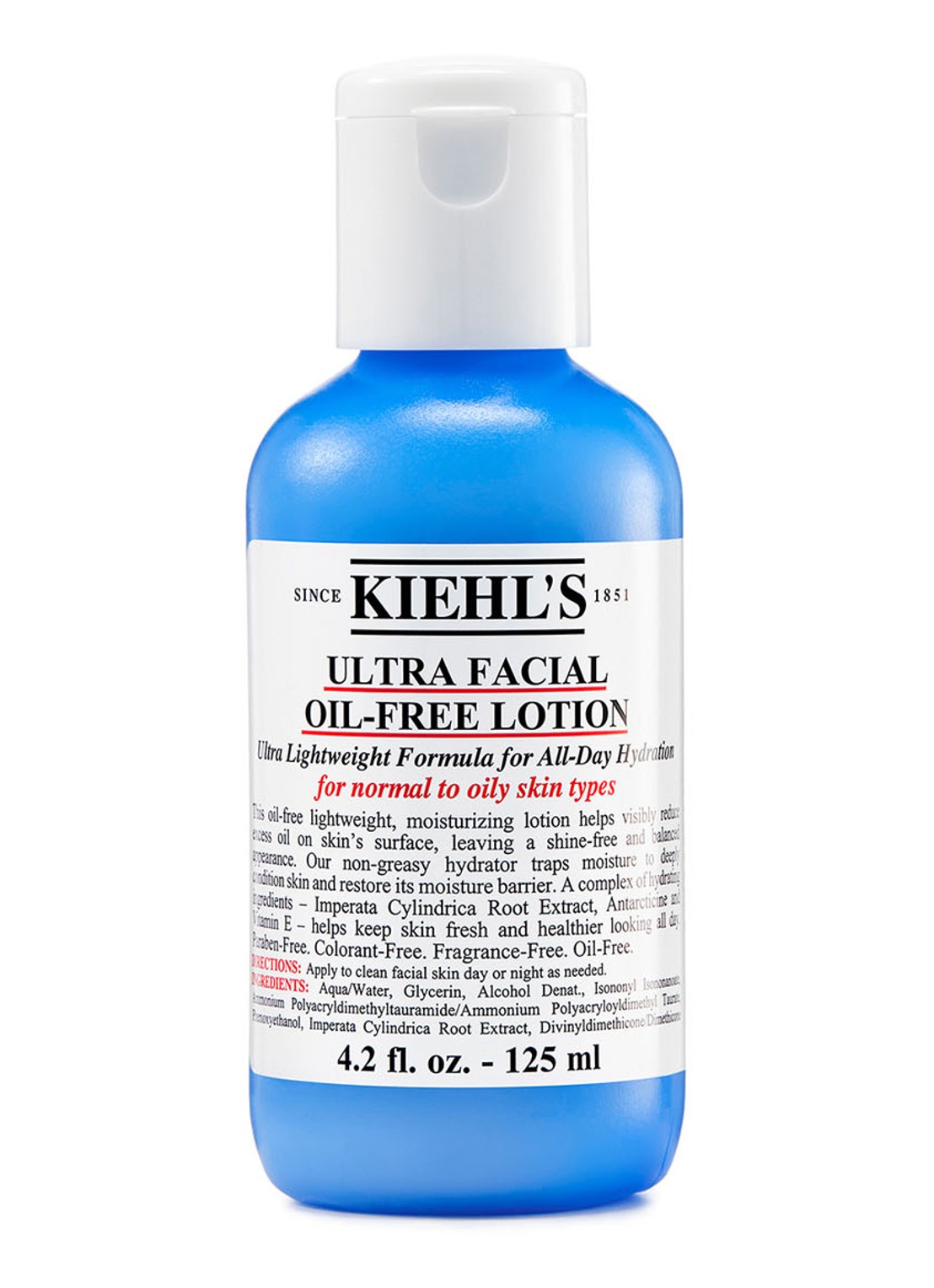 Kiehl's Ultra Facial Oil-Free Lotion - gezichtslotion - voorkant undefined