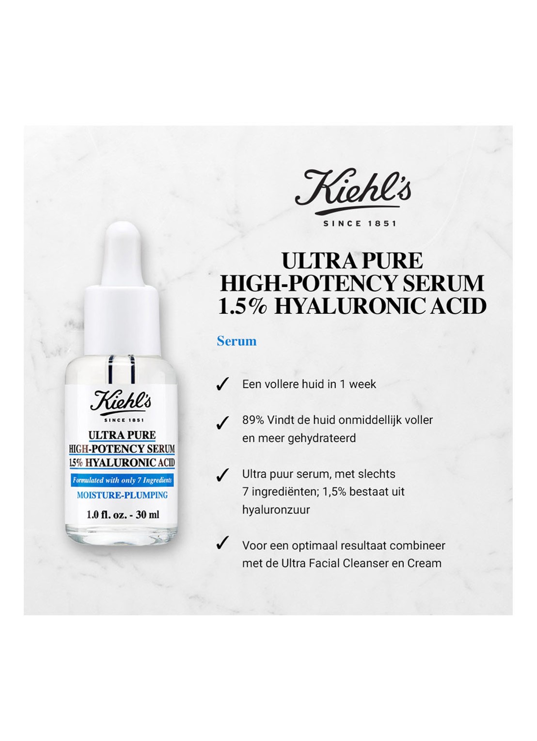 Kiehl's Ultra Pure High-Potency 1.5% Hyaluronic Acid Serum - detail 6 undefined