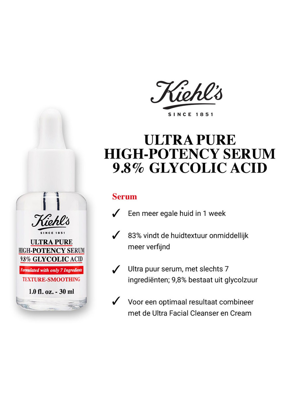 Kiehl's Ultra Pure High-Potency 9,8% Glycolic Acid Serum - detail 2 undefined