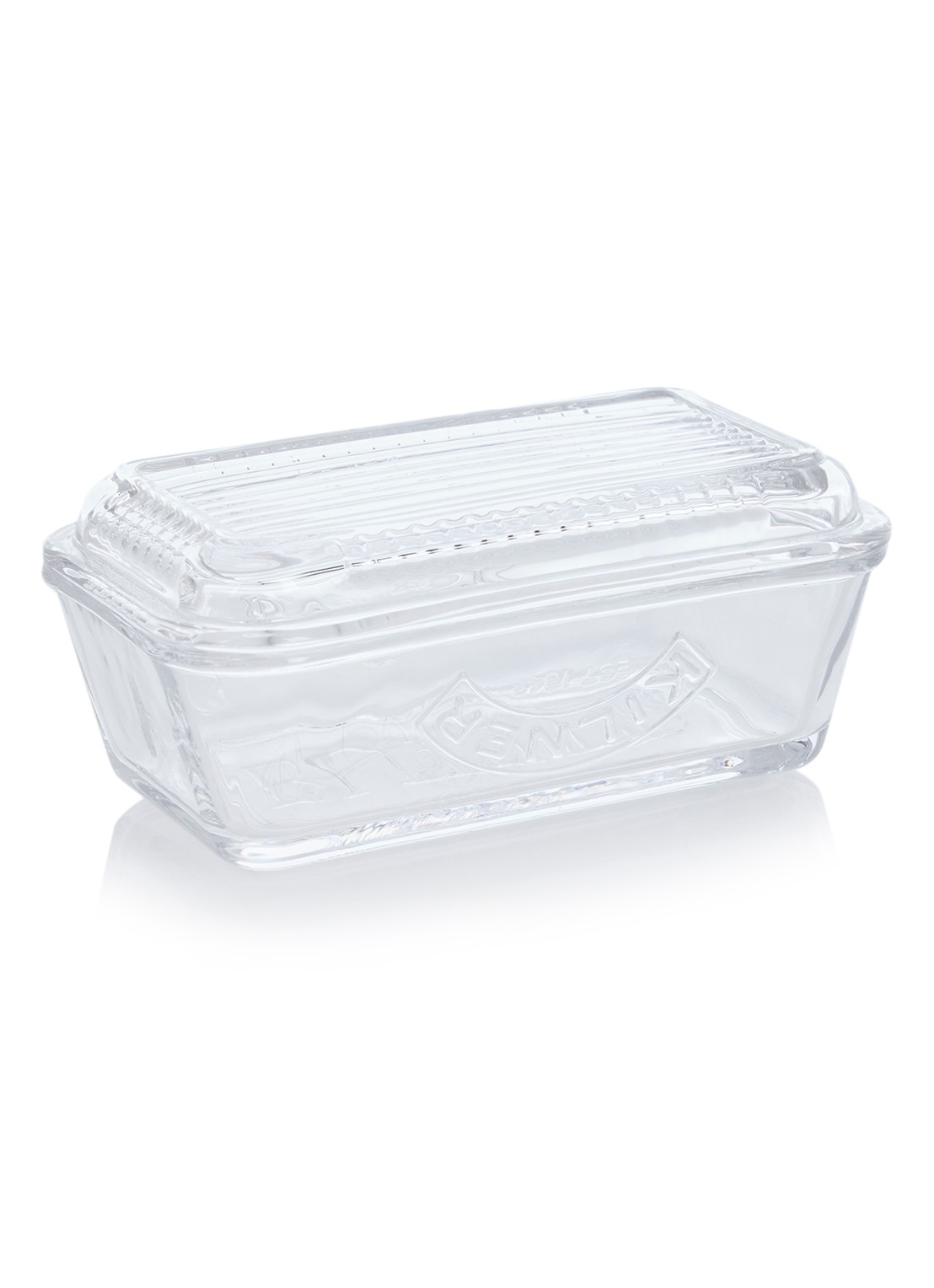 Kilner Botervloot van glas - voorkant 2 transparant