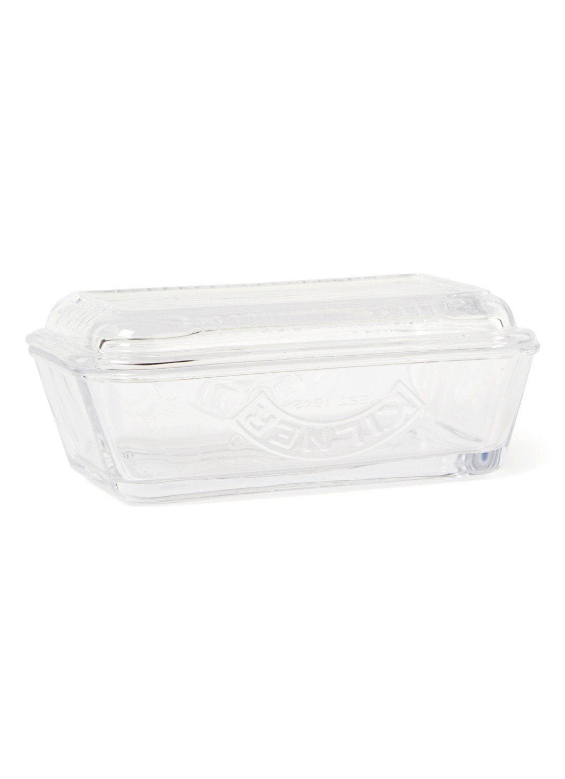 Kilner Botervloot van glas - voorkant transparant