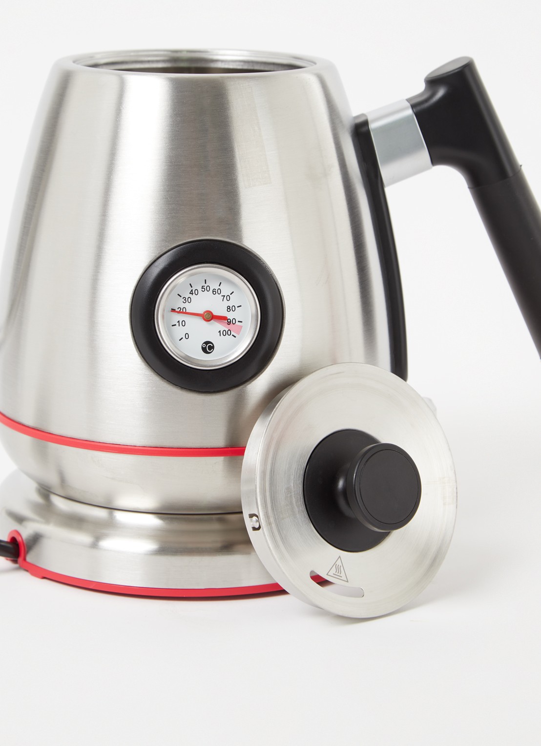Kilner Gooseneck Pour Over waterkoker 1 liter - detail 3 zilver