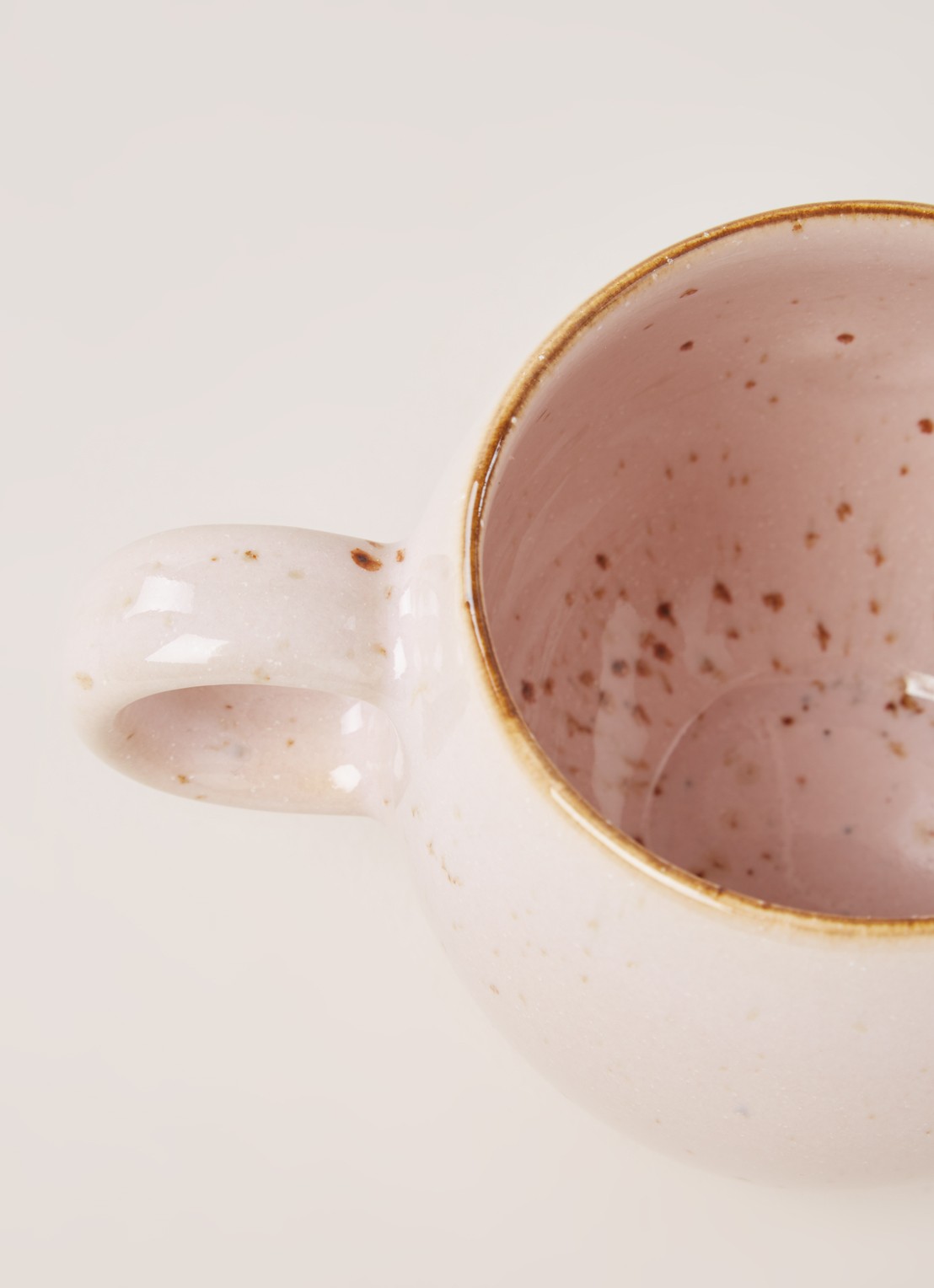 Kitchen Trend Stone kopje 20 cl - detail roze