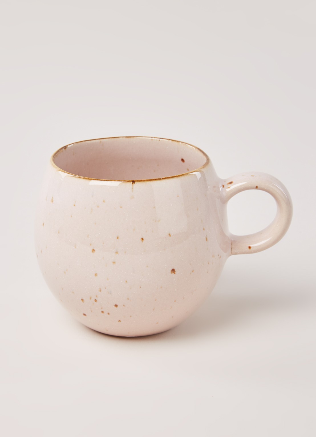 Kitchen Trend Stone kopje 20 cl - voorkant 3 roze