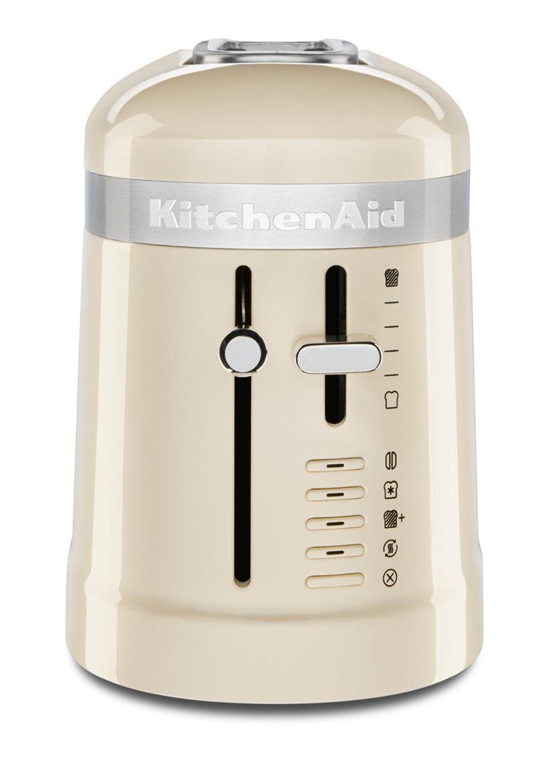KitchenAid 2-slice broodrooster 1-slot 5KMT3115EAC - Amandelwit - detail creme