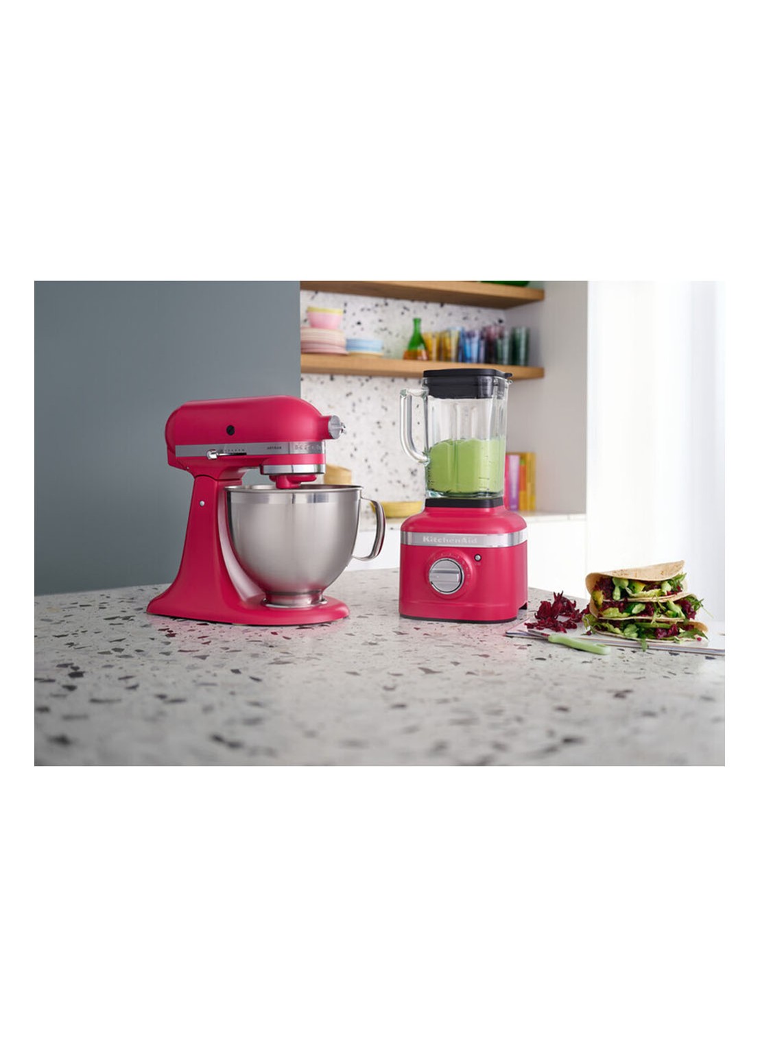 KitchenAid Artisan 1,4 liter K400 blender 5KSB4026 - Hibiscus - detail 5 donkerroze