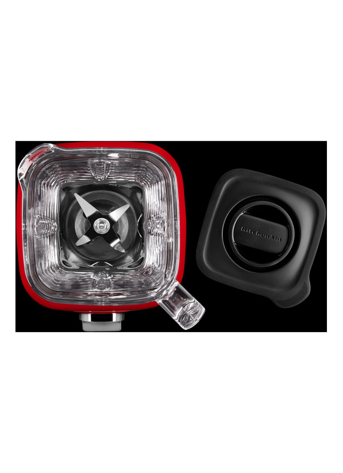 KitchenAid Artisan blender 1,4 liter K400 - Appelrood - detail 4 steenrood