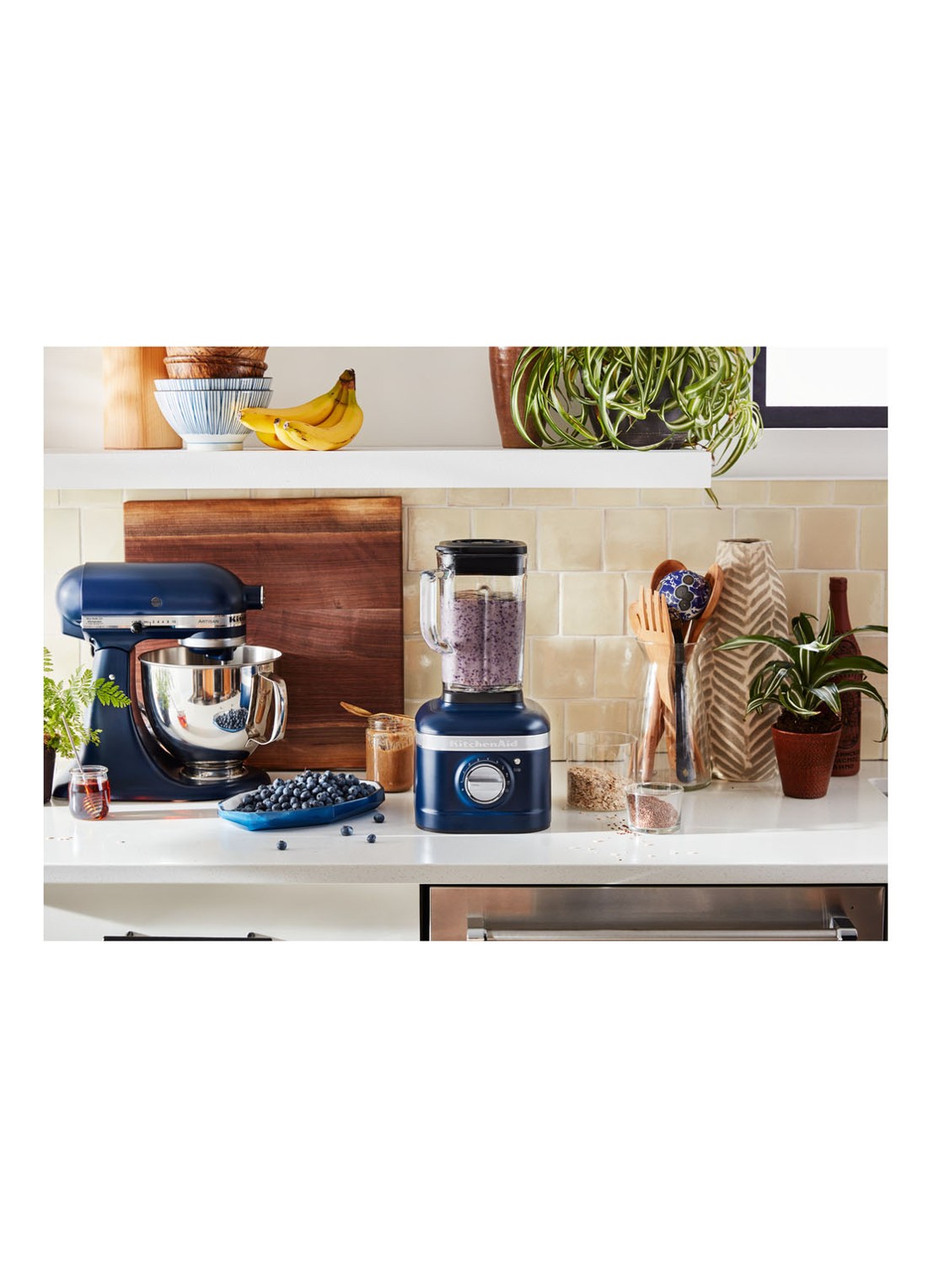 KitchenAid Artisan blender 1,4 liter K400 - Ink Blue - detail 4 ink blue