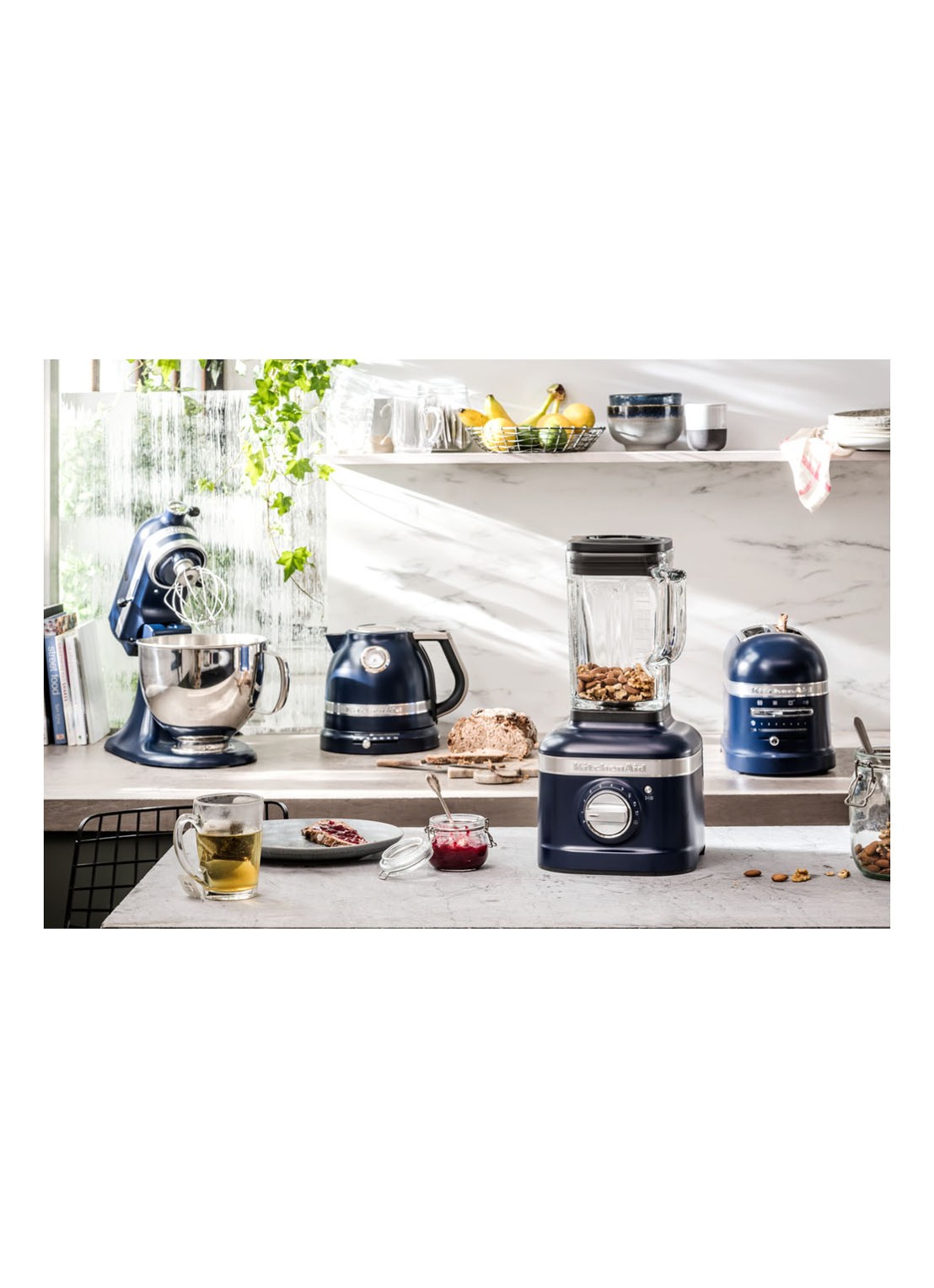 KitchenAid Artisan blender 1,4 liter K400 - Ink Blue - voorkant 6 ink blue