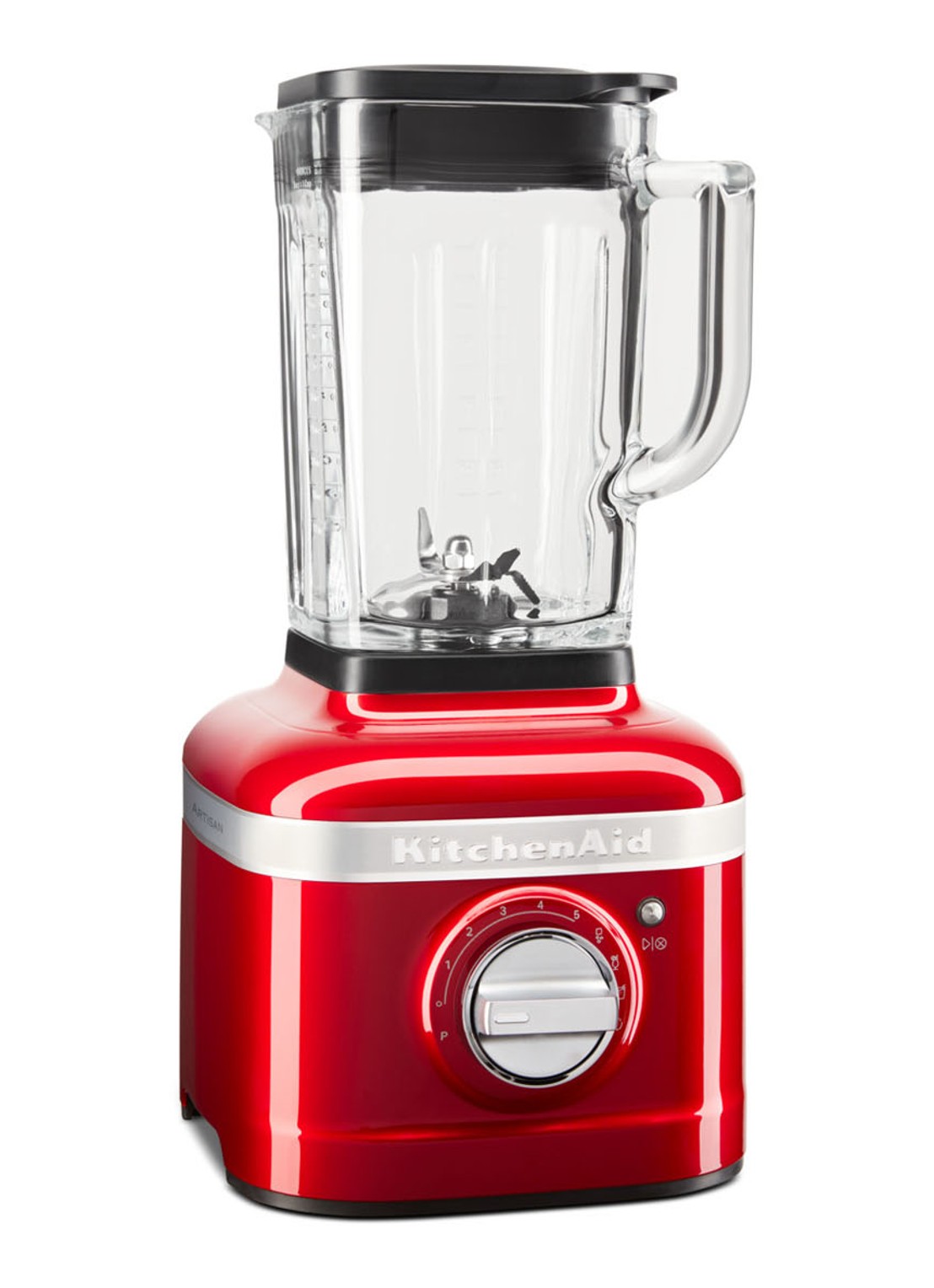 KitchenAid Artisan blender 1,4 liter K400 - Keizerrood - detail keizerrood