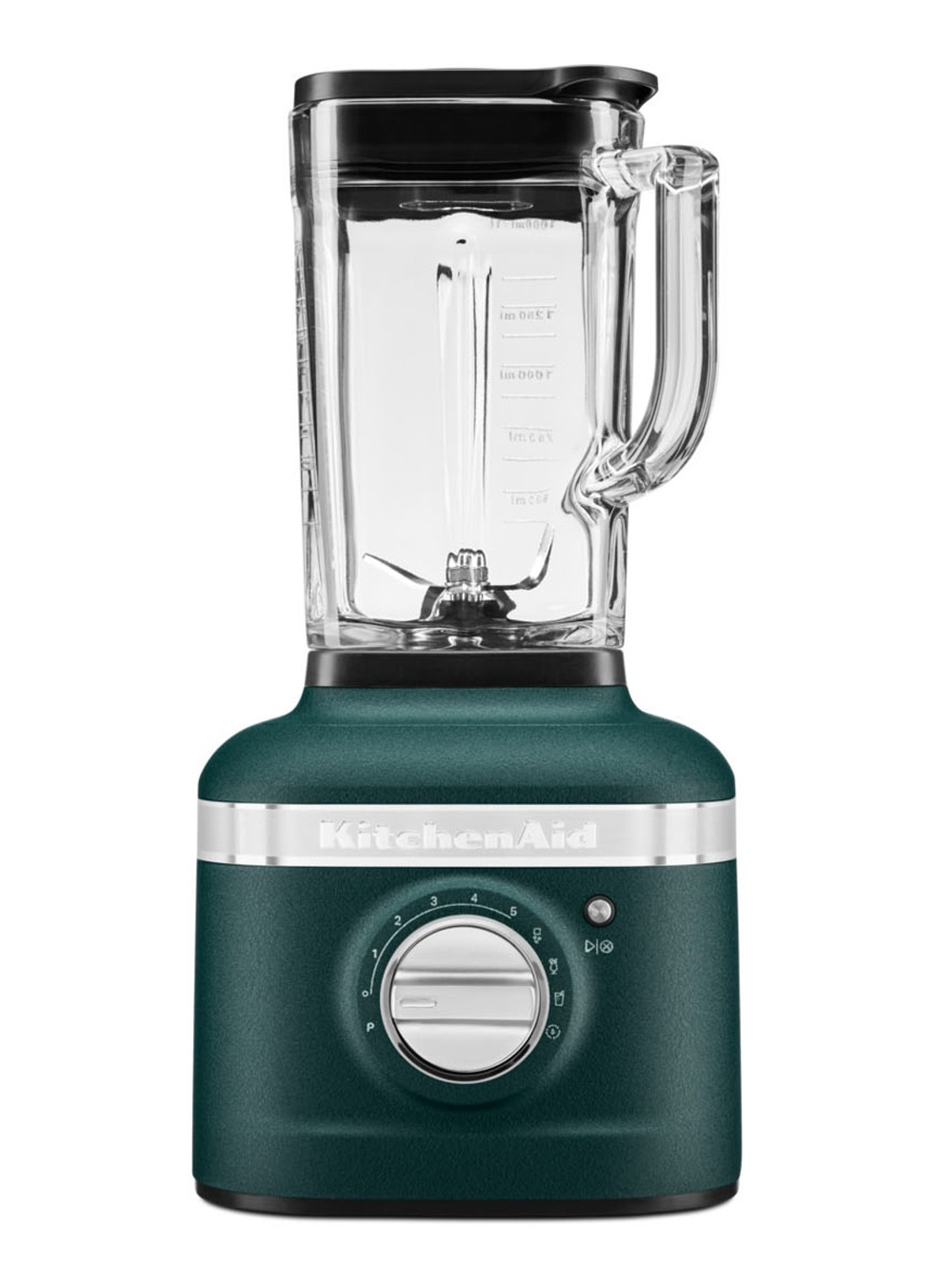 KitchenAid Artisan blender 1,4 liter K400 - Pebbles Palm - voorkant groen
