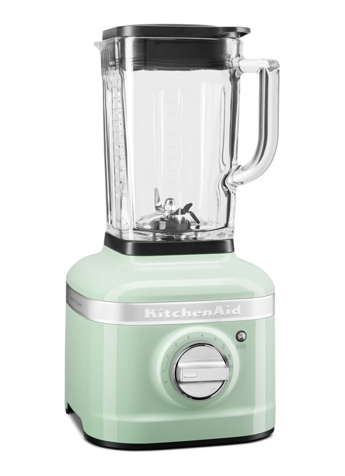 KitchenAid Artisan blender 1,4 liter K400 - Pistache - detail mint