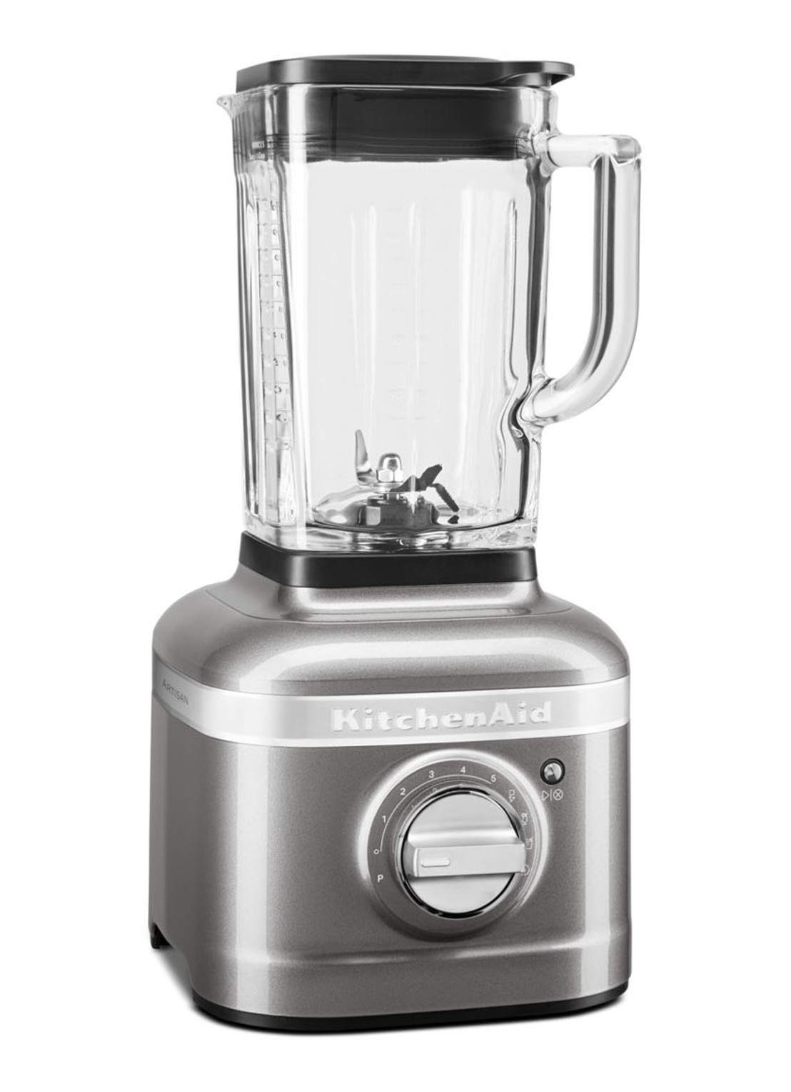 KitchenAid Artisan blender 1,4 liter K400 - Tingrijs - detail tingrijs