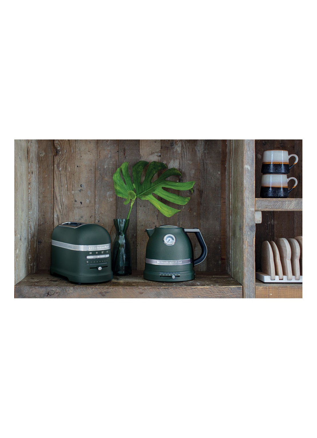 KitchenAid Artisan broodrooster 2-slots 5KMT2204 - Pebbled Palm - detail 5 groen