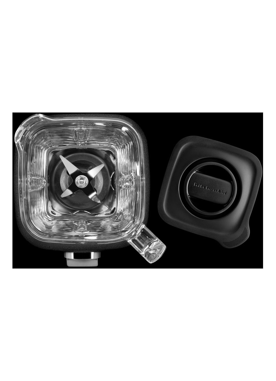 KitchenAid Artisan K400 blender 5KSB4026 - Vulkaanzwart - detail 2 zwart
