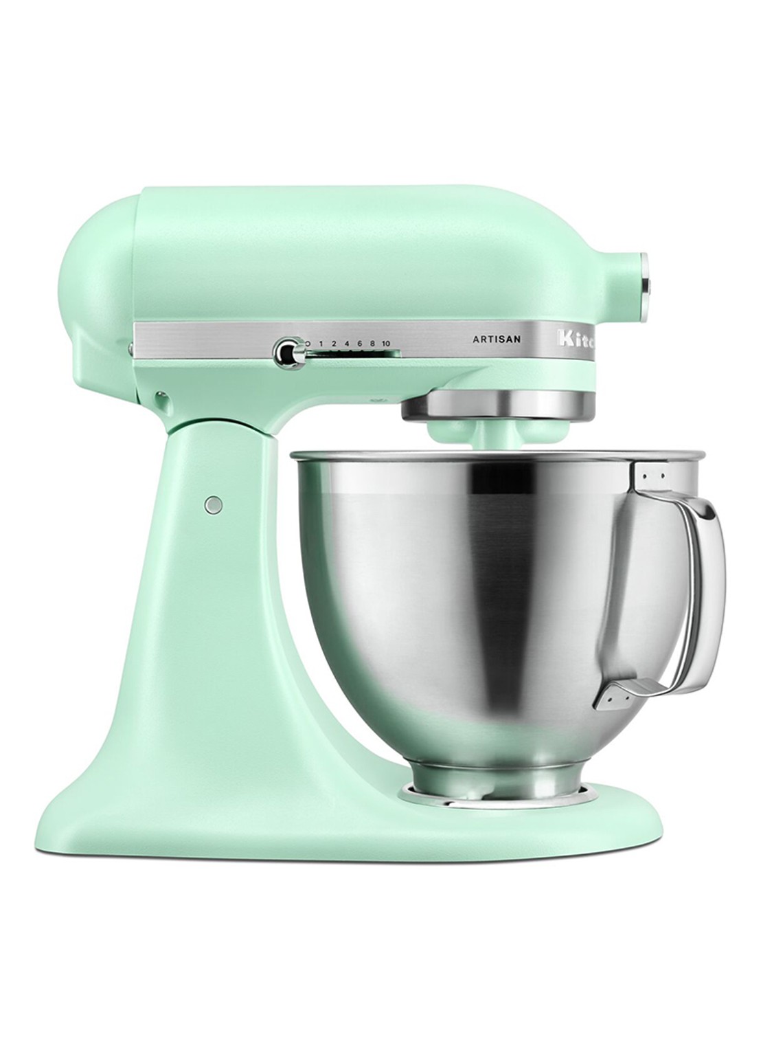KitchenAid Artisan keukenmachine 4,7 liter 5KSM195PSESD - voorkant mint