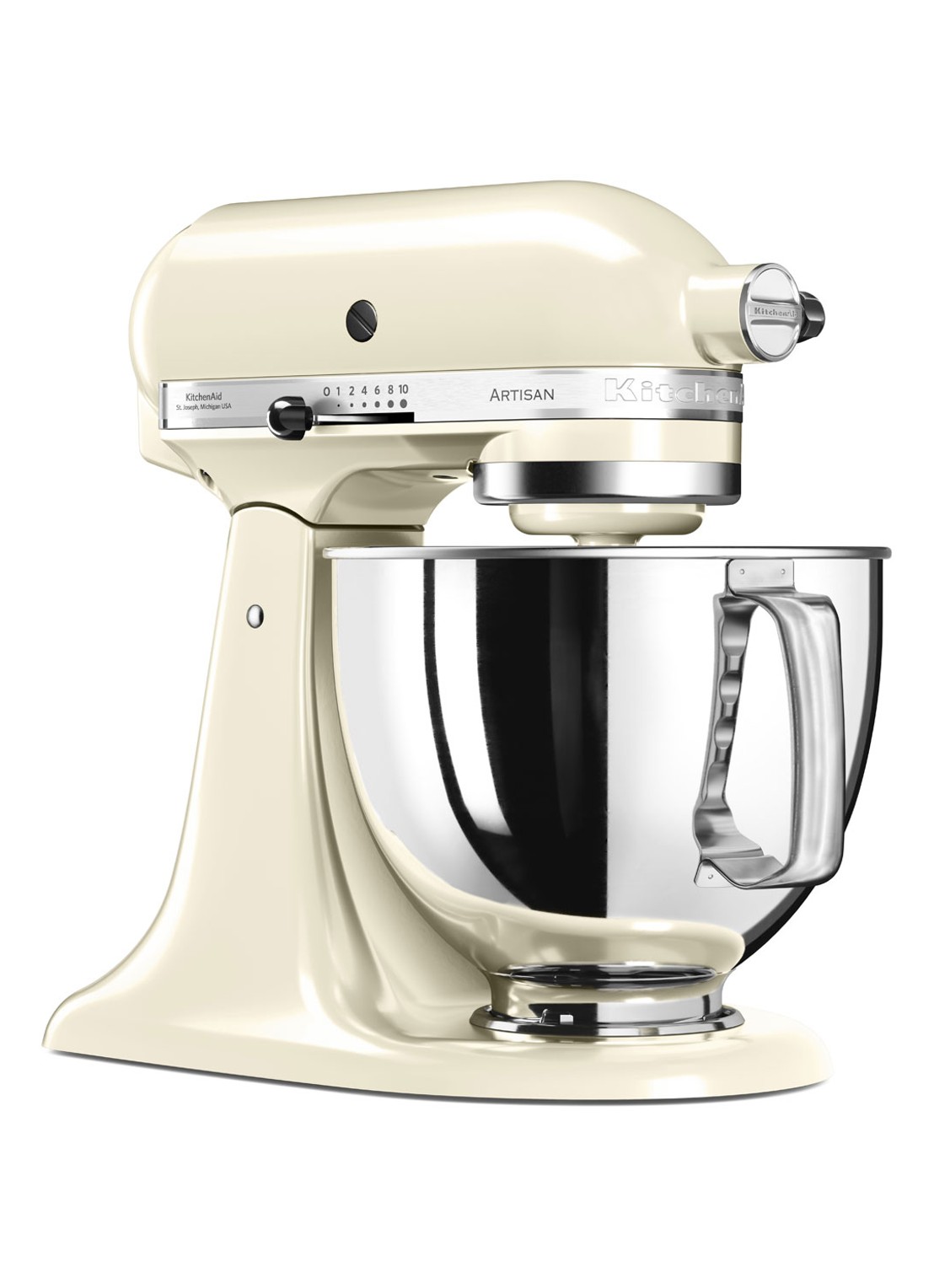 KitchenAid Artisan keukenmachine 4,8 liter 5KSM125EAC - Amandelwit - detail 5 amandelwit