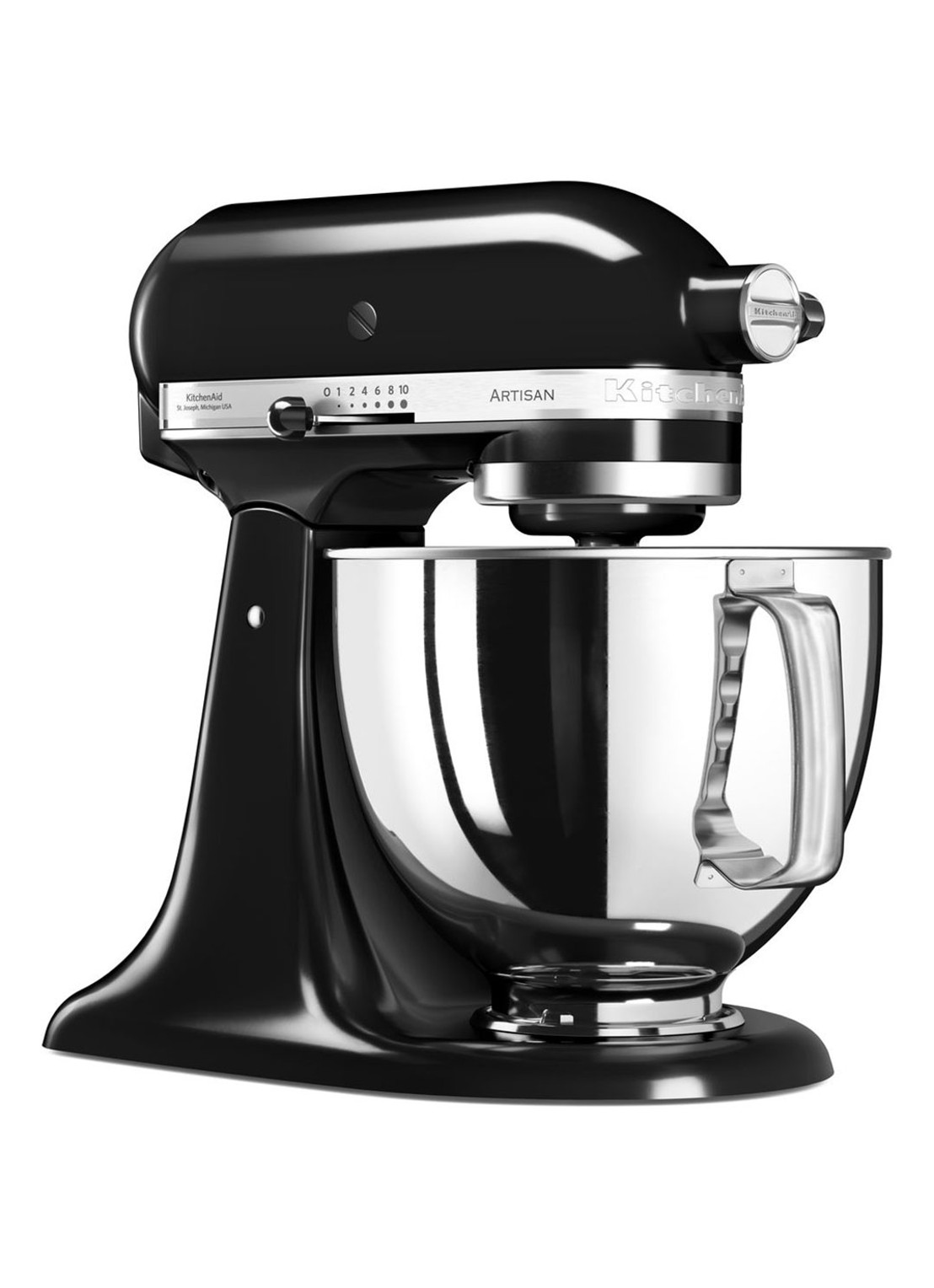 KitchenAid Artisan keukenmachine 4,8 liter 5KSM125EOB - Onyx Zwart - detail 3 onyx zwart