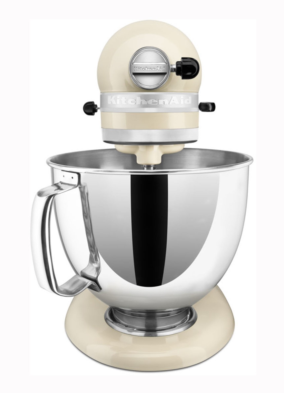 KitchenAid Artisan keukenmachine 4,8 liter 5KSM175PSEAC - Amandelwit - voorkant 4 amandelwit
