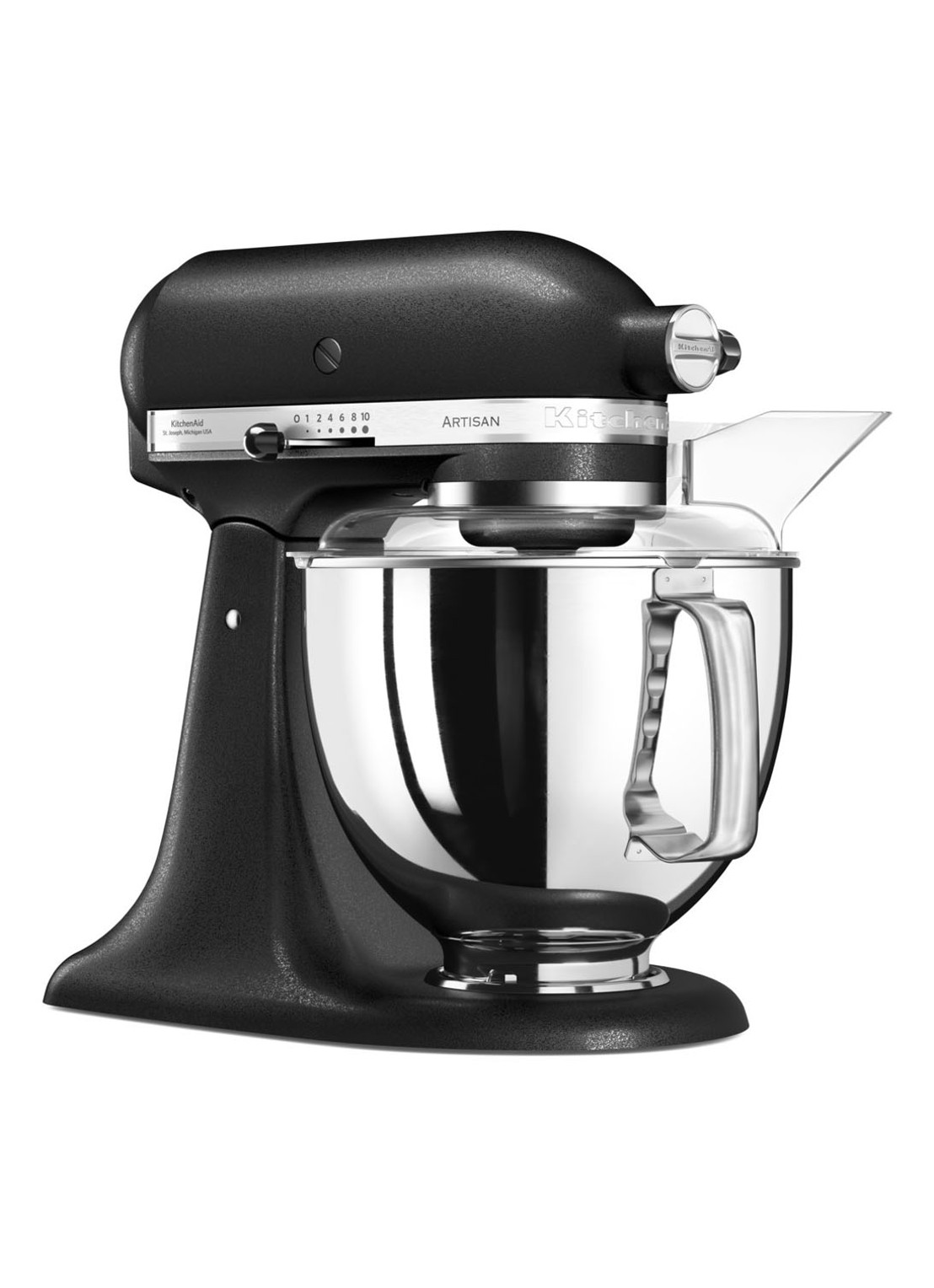 KitchenAid Artisan keukenmachine 4,8 liter 5KSM175PSEBK - Vulkaanzwart - detail 3 vulkaanzwart