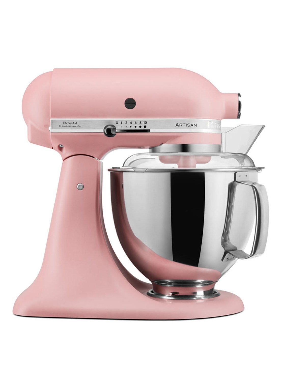 KitchenAid Artisan keukenmachine 4,8 liter 5KSM175PSEDR - Poeder Roze - detail 2 poeder roze