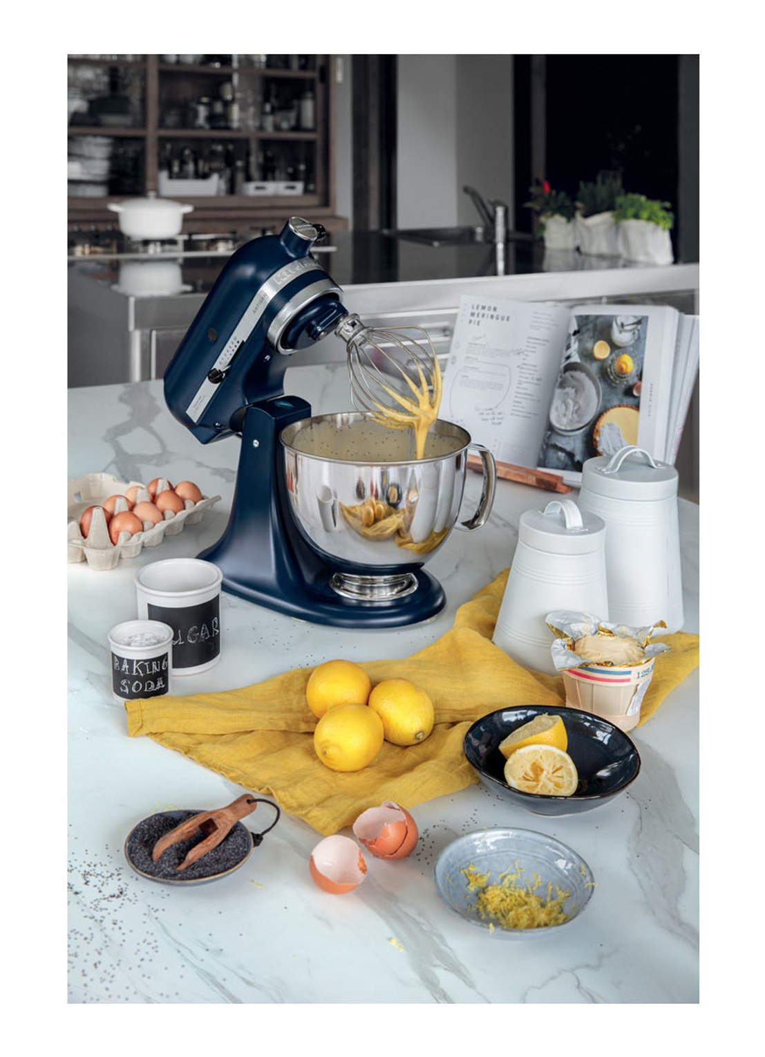 KitchenAid Artisan keukenmachine 4,8 liter 5KSM175PSEIB - Matte Ink Blue - detail 5 matte ink blue