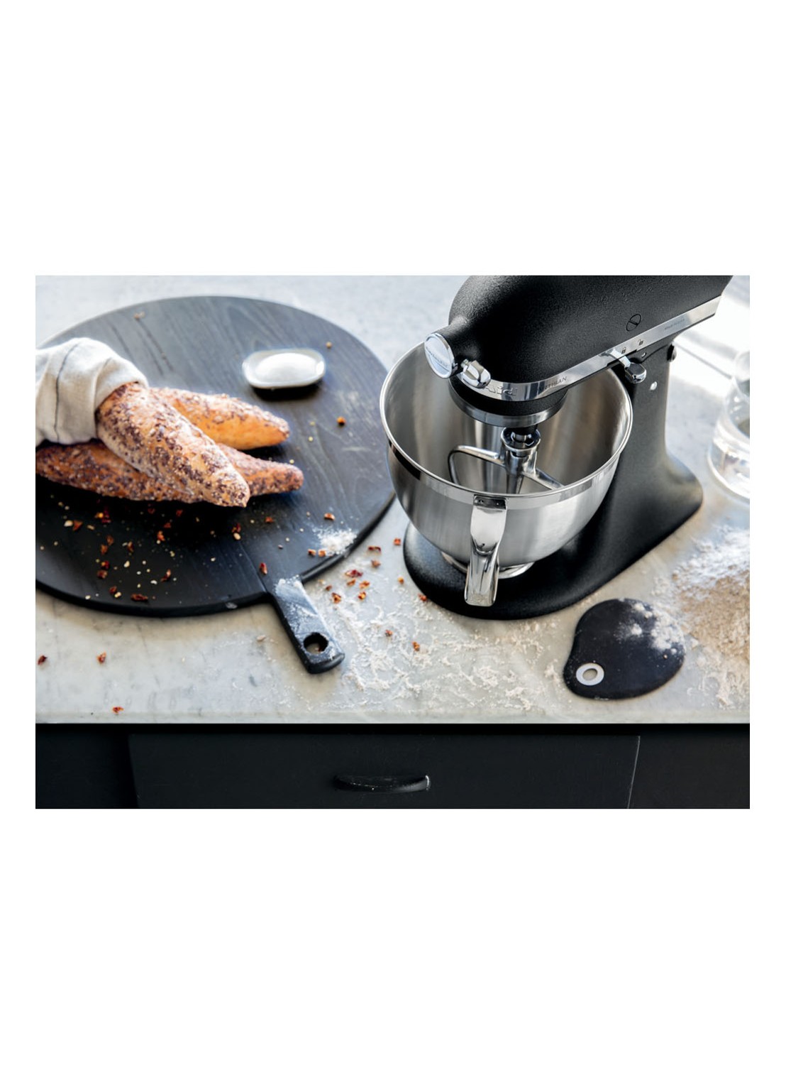 KitchenAid Artisan keukenmachine 4,8 liter 5KSM185PSEBK - Vulkaanzwart - detail 5 vulkaanzwart