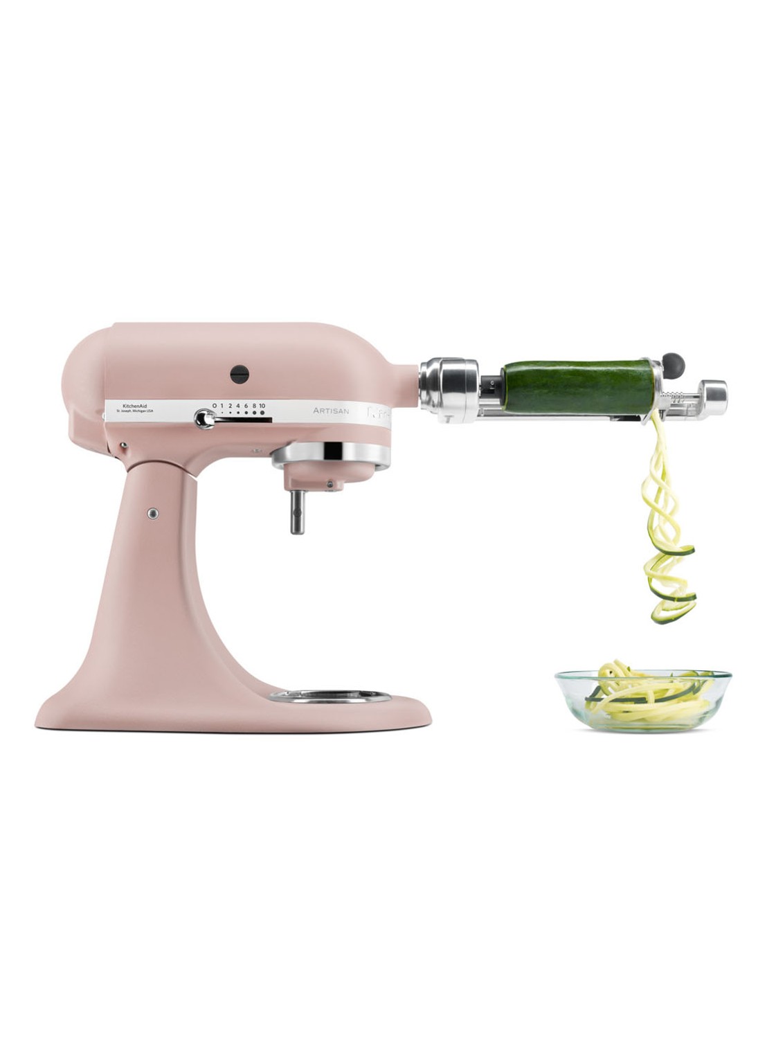 KitchenAid Artisan keukenmachine 4,8 liter 5KSM185PSEFT - Feather Pink - detail 5 feather pink