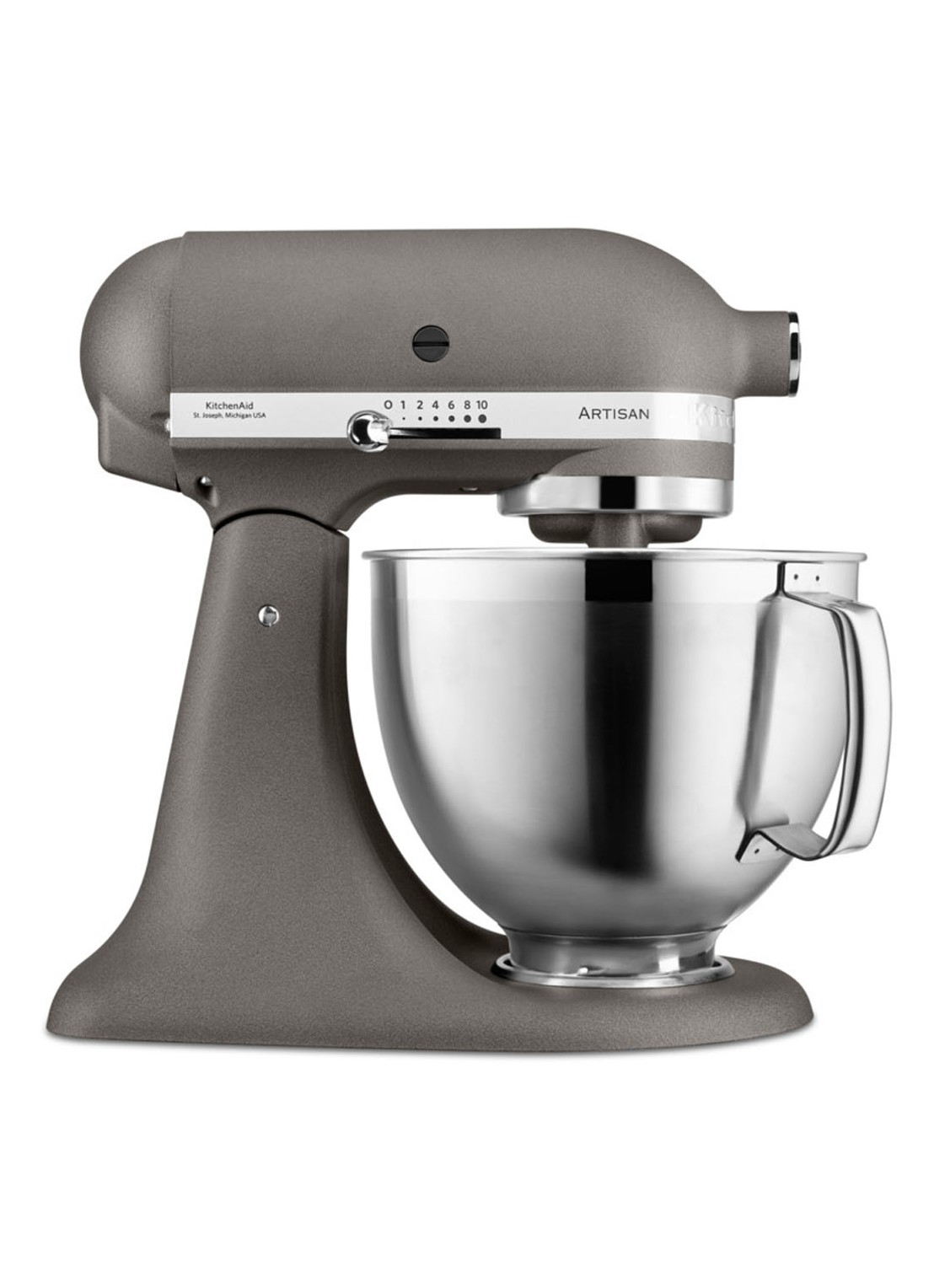 KitchenAid Artisan keukenmachine 4,8 liter 5KSM185PSEGR - Imperial Grey - detail 6 imperial grey