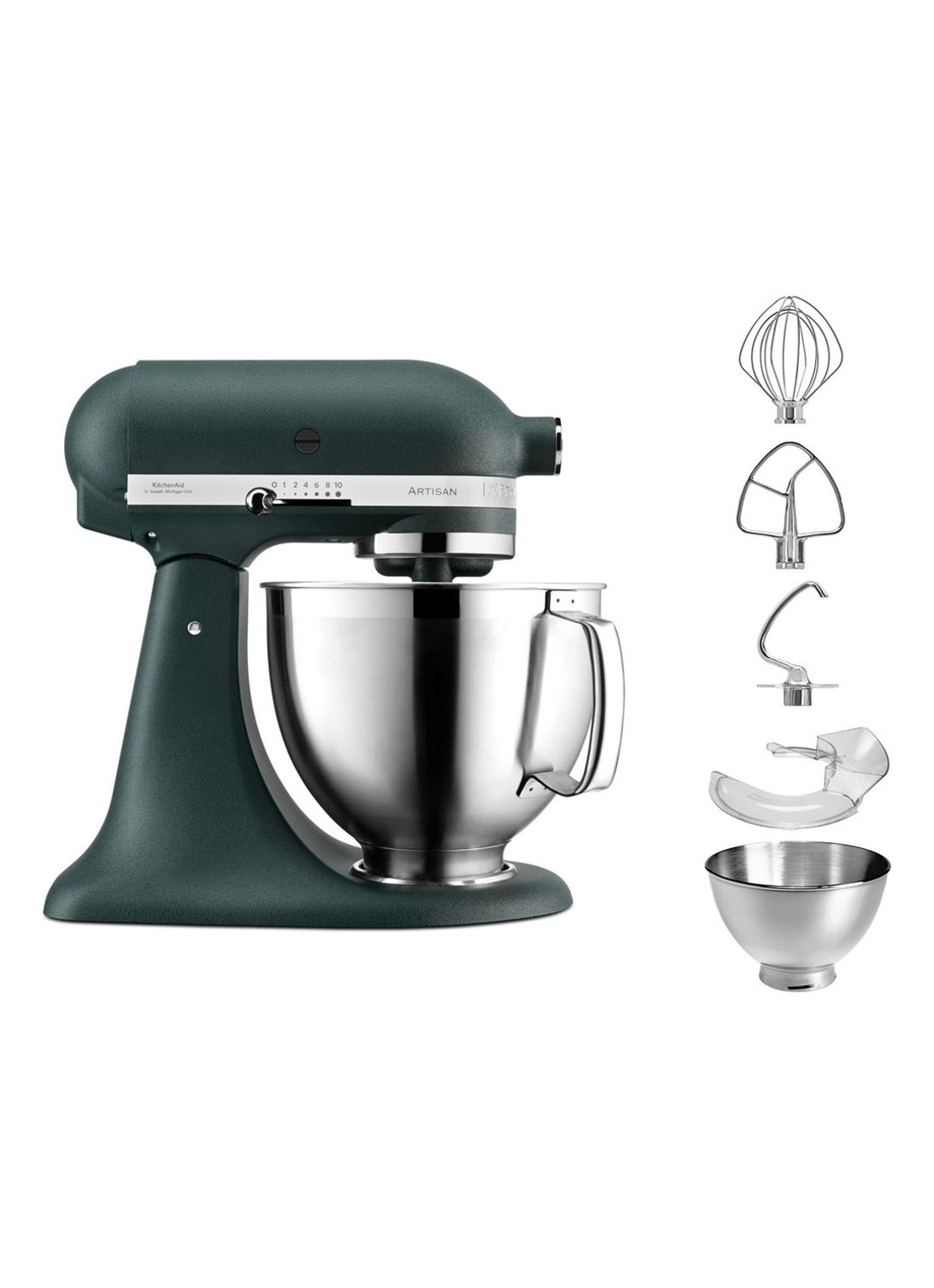 KitchenAid Artisan keukenmachine 5KSM185PS - Palm Green - detail palm green