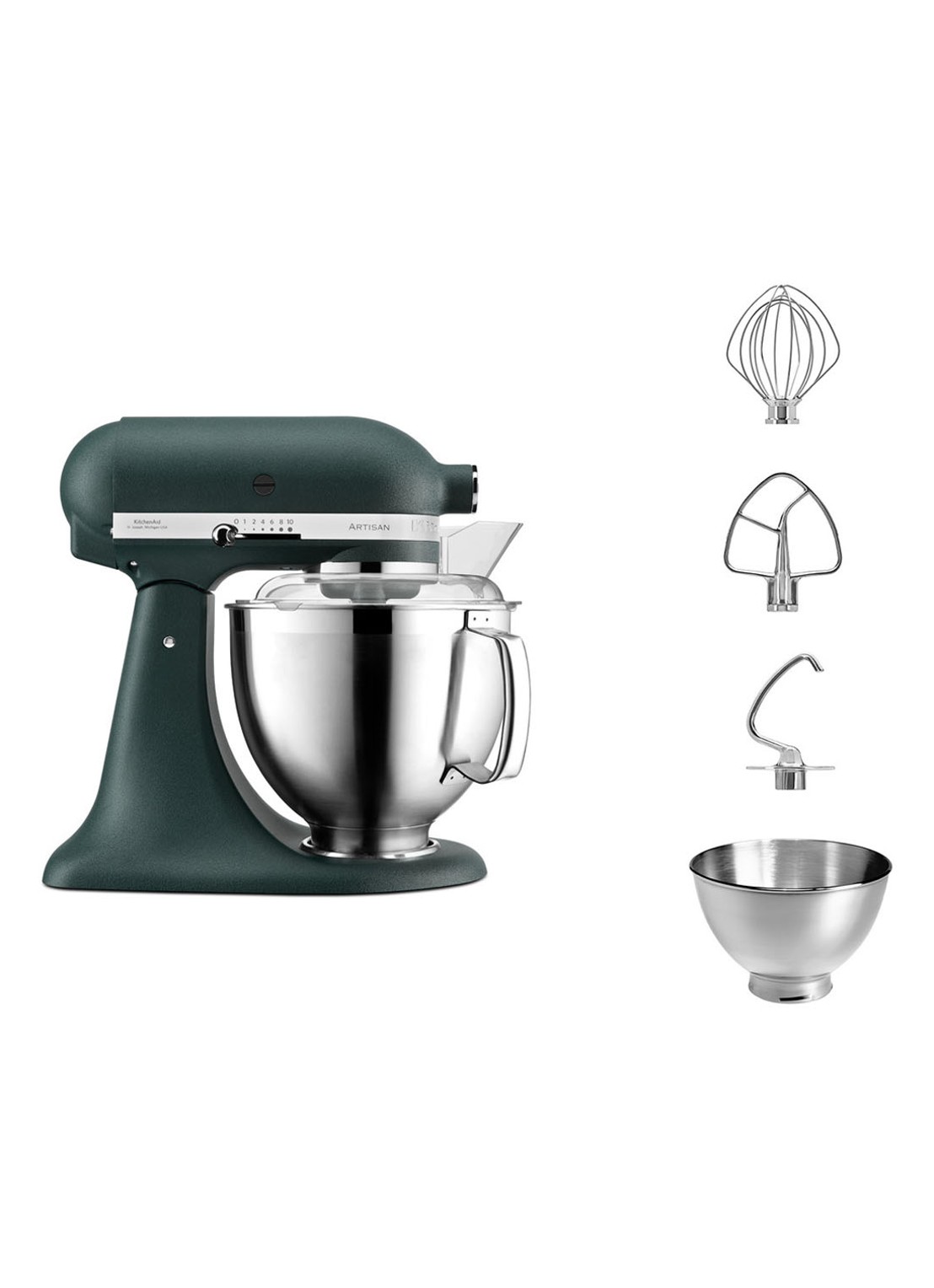 KitchenAid Artisan keukenmachine 5KSM185PS - Palm Green - detail 2 palm green