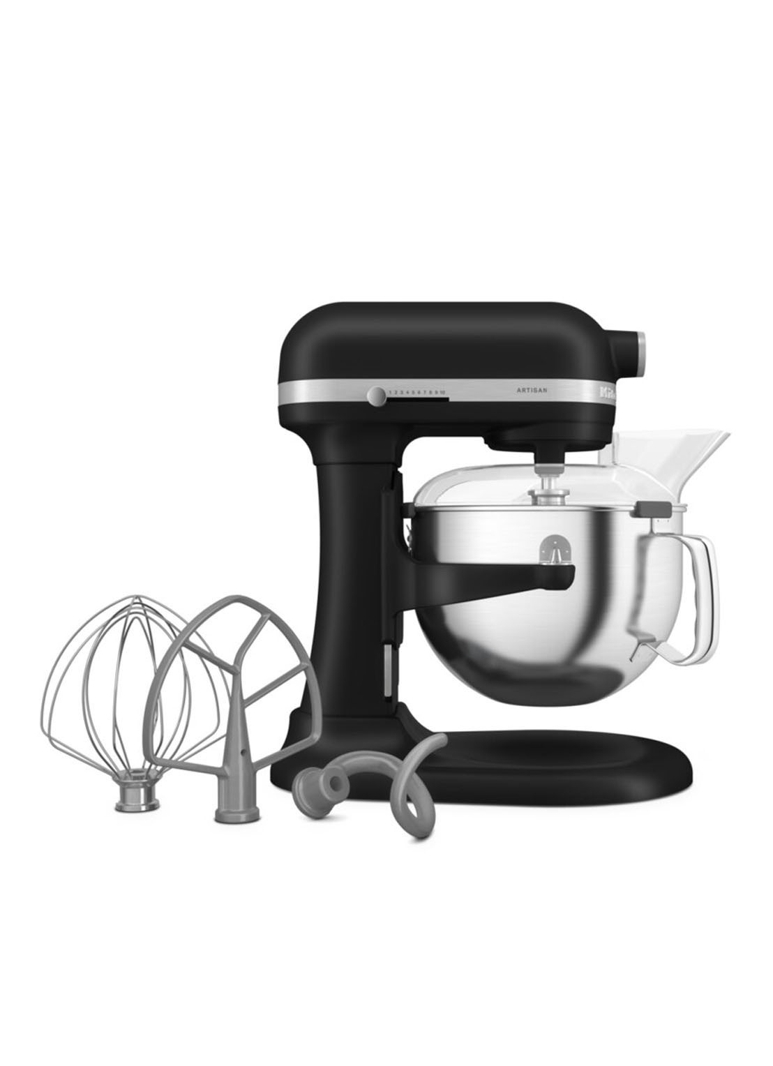 KitchenAid Artisan keukenmachine met in de hoogte verstelbare kom 5,6 liter - detail 2 zwart