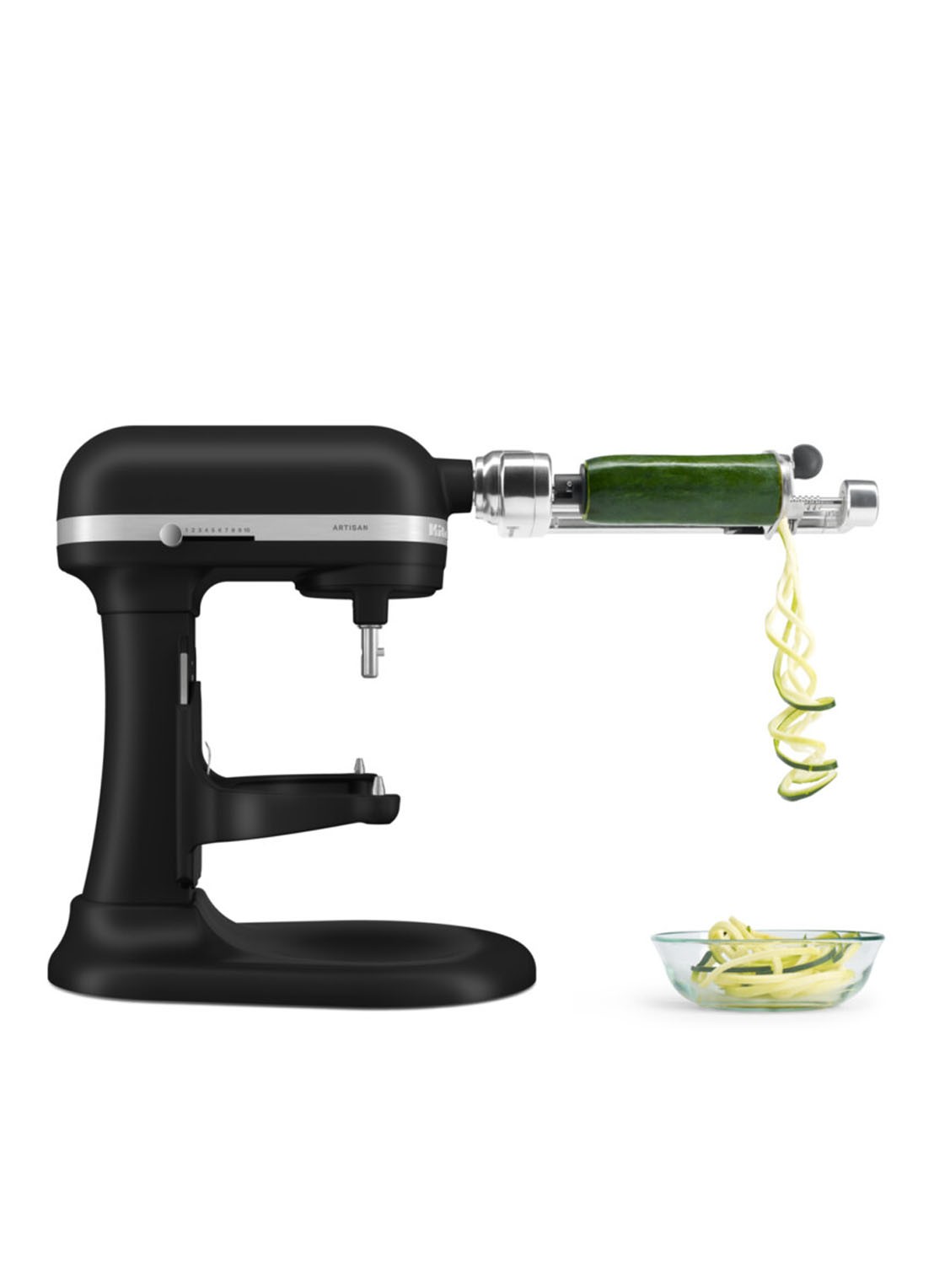 KitchenAid Artisan keukenmachine met in de hoogte verstelbare kom 5,6 liter - detail 3 zwart
