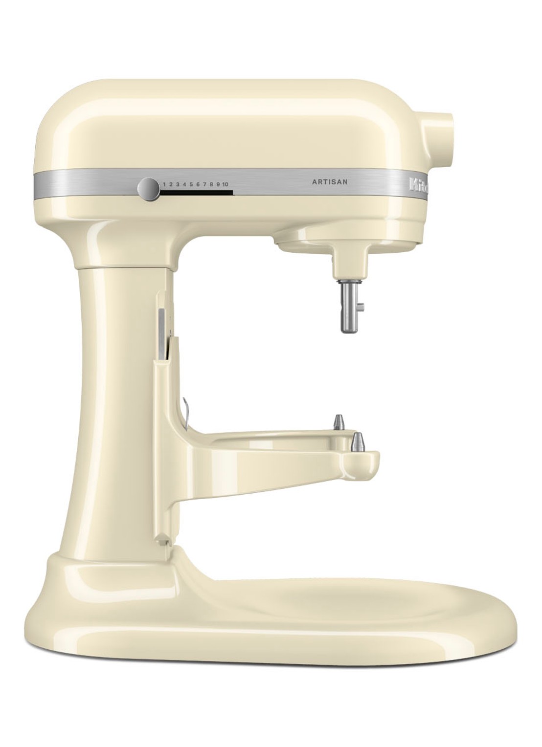KitchenAid Artisan keukenmachine met in de hoogte verstelbare kom 5,6 liter - detail 4 amandelwit