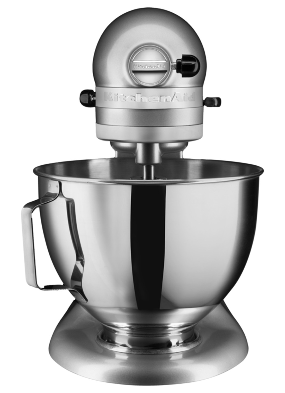 KitchenAid Artisan keukenmachine met kantelbare kop 4,3 liter 5KSM95PS - voorkant 2 zilver