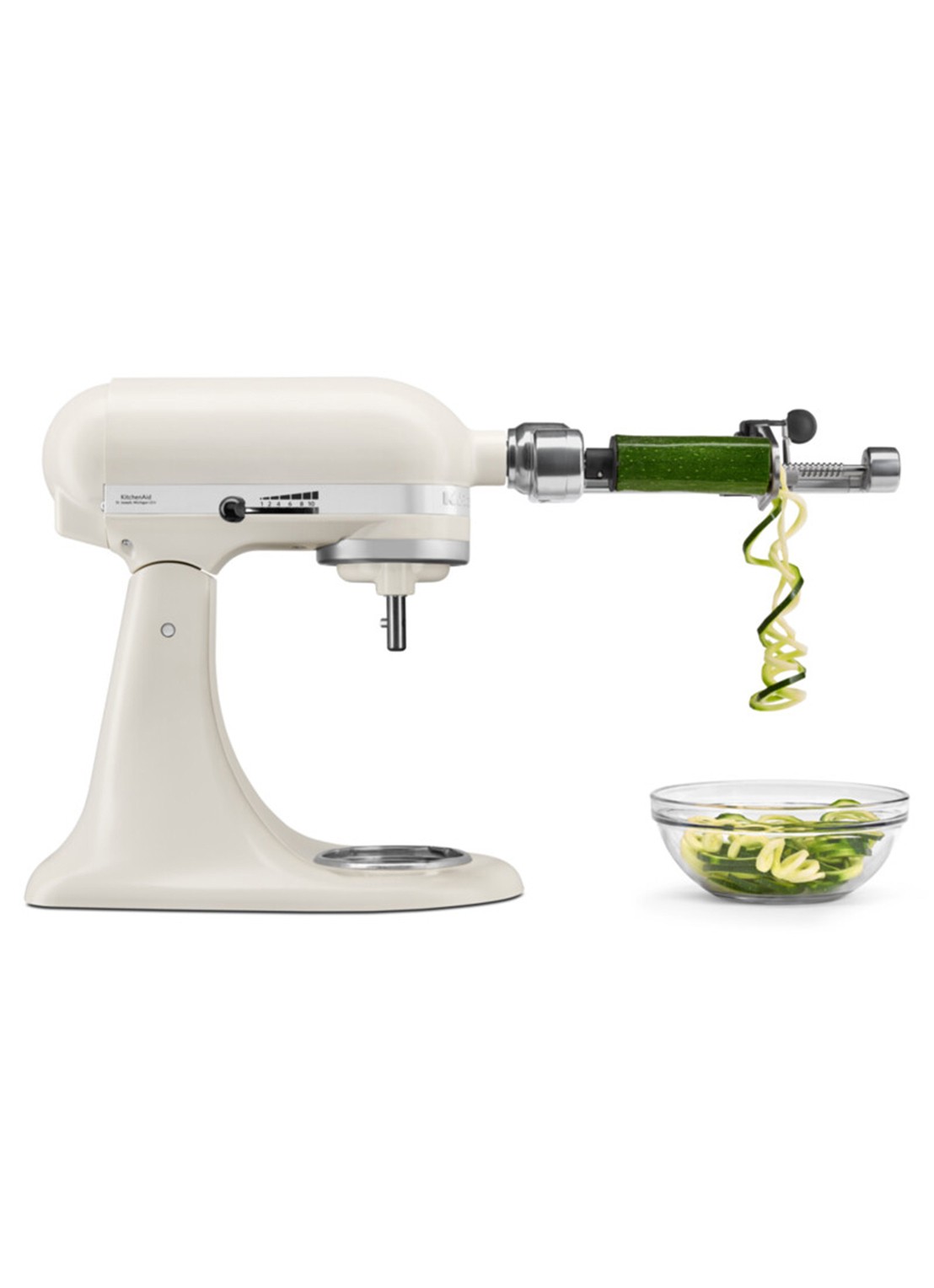 KitchenAid Artisan keukenmachine met kantelbare kop 4,3 liter 5KSM95PS - detail 3 wit