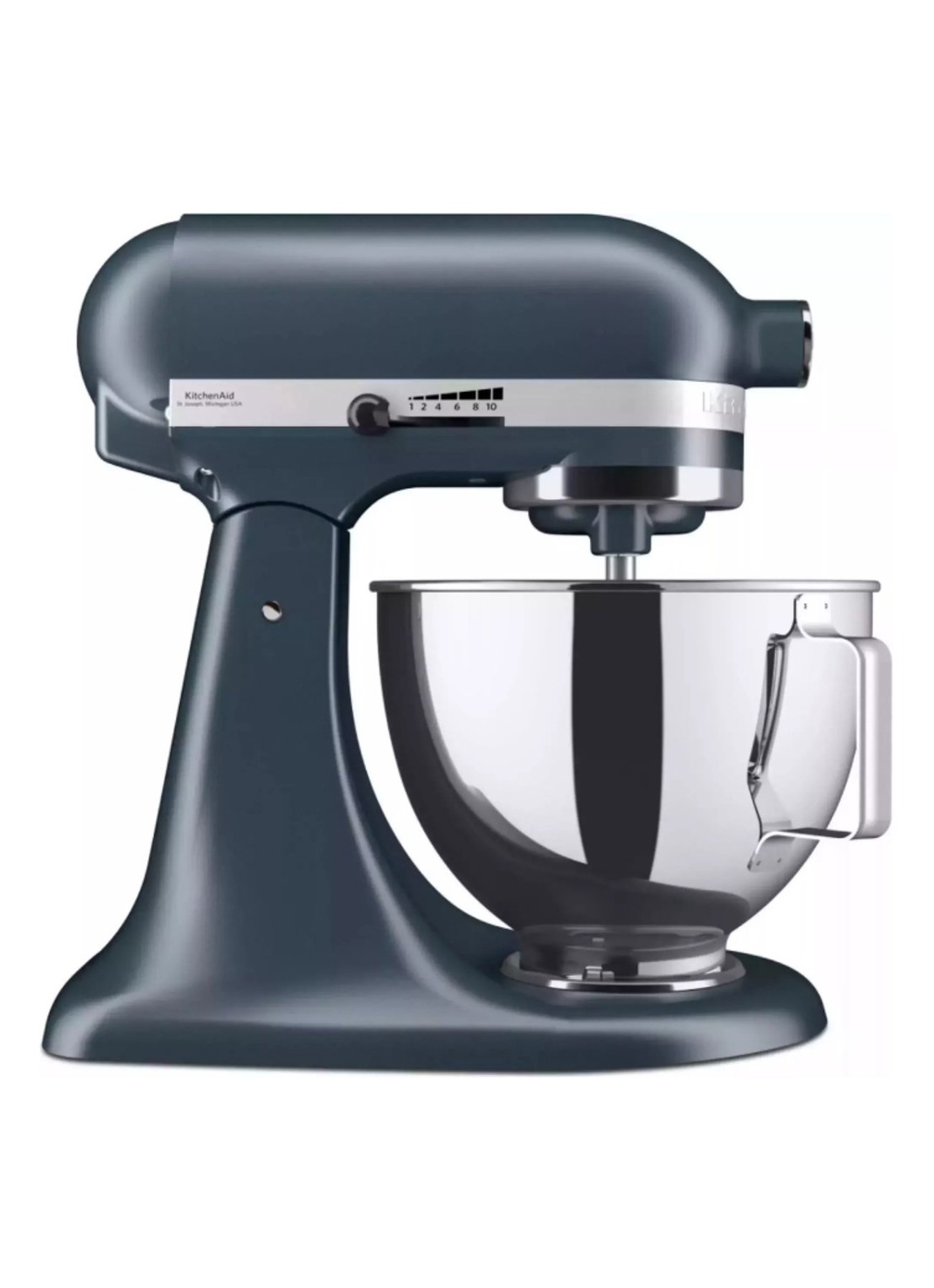 KitchenAid Artisan keukenmachine met kantelbare kop 4,3 liter 5KSM95PS - voorkant blauw