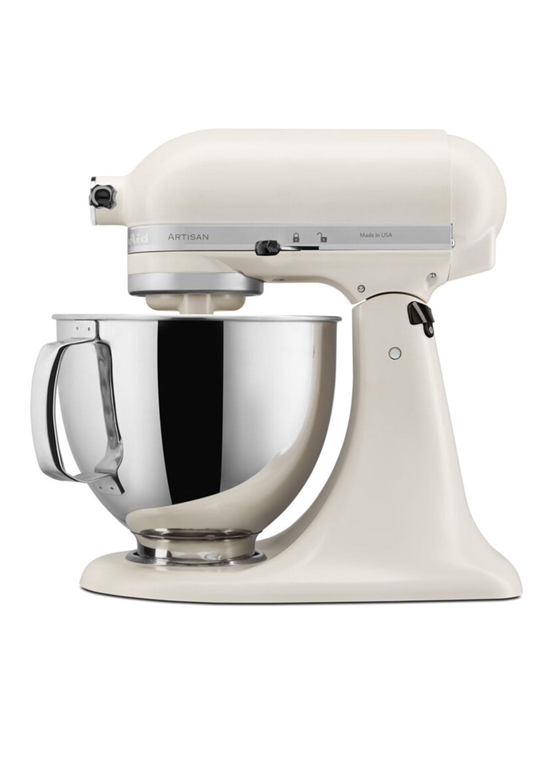 KitchenAid Artisan keukenmachine met kantelbare kop 4,8 liter - 5KSM125EPL - detail vanillegeel