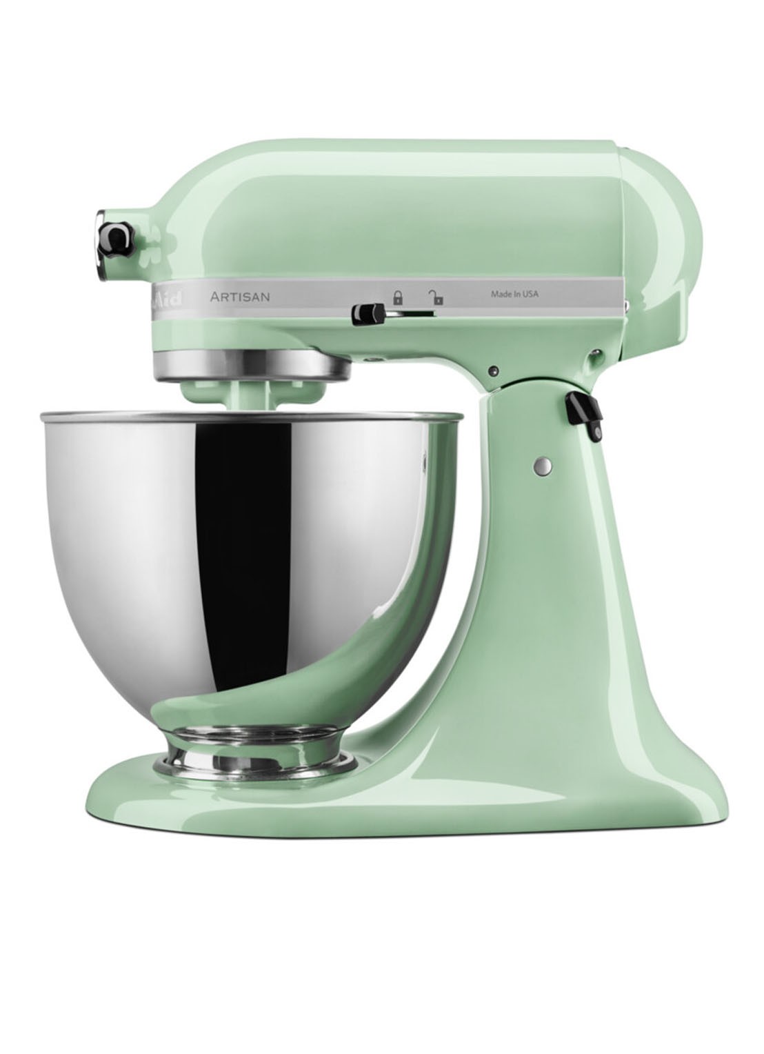 KitchenAid Artisan keukenmachine met kantelbare kop 4,8 liter - 5KSM125EPT - voorkant 2 mint