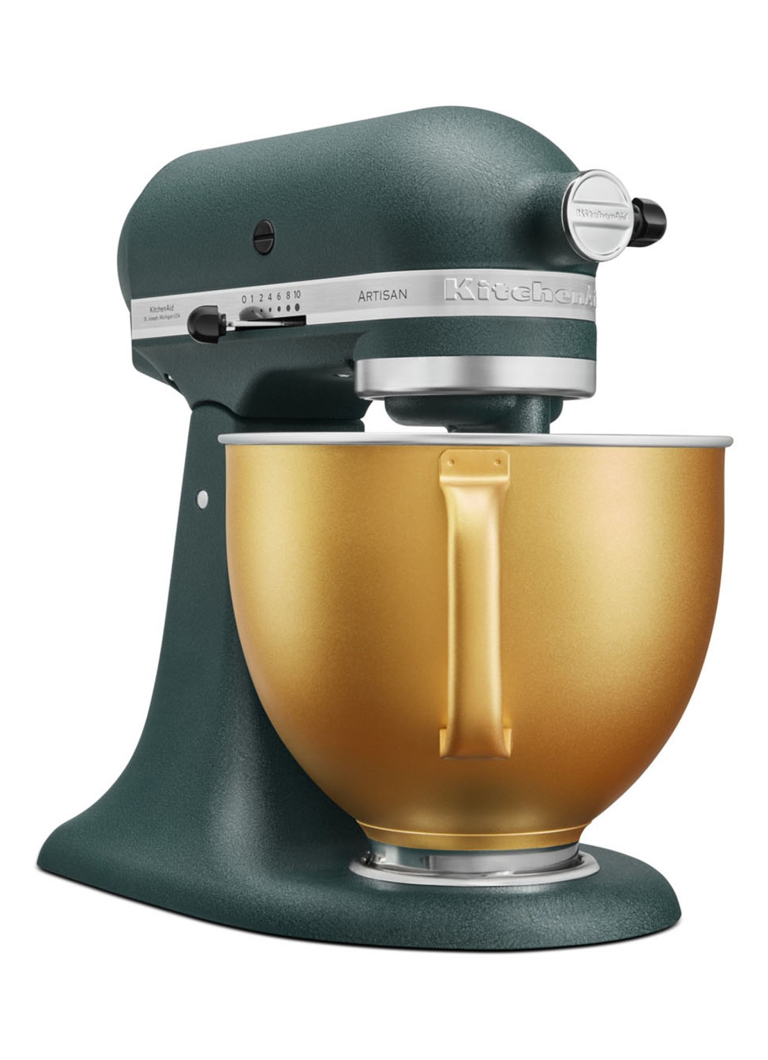 KitchenAid Artisan keukenrobot/mixer 4,8 liter 5KSM156VGEPP - Pebbled Palm - detail 3 groen