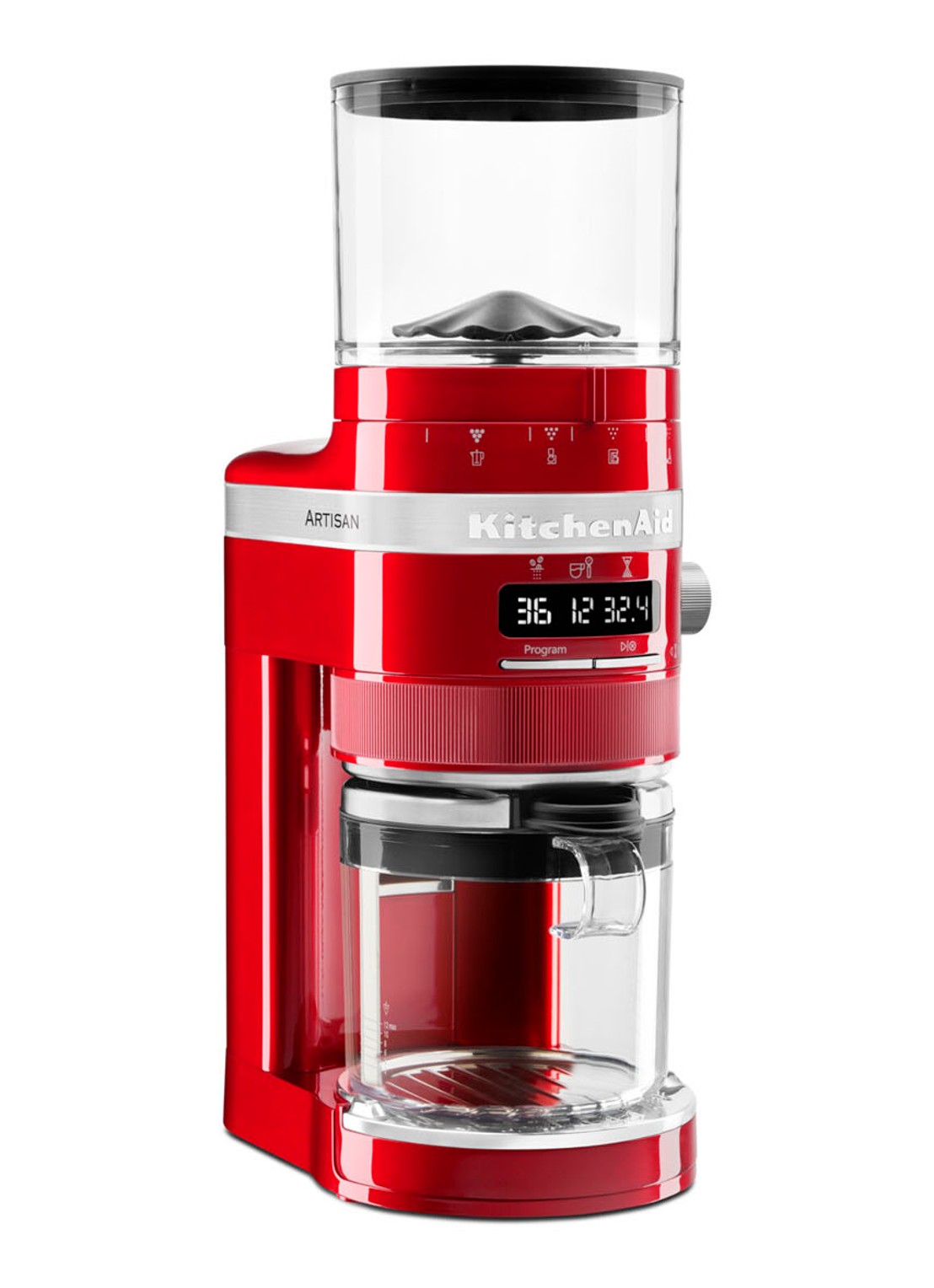 KitchenAid Artisan koffiemolen 5KCG8433 - detail 4 appelrood