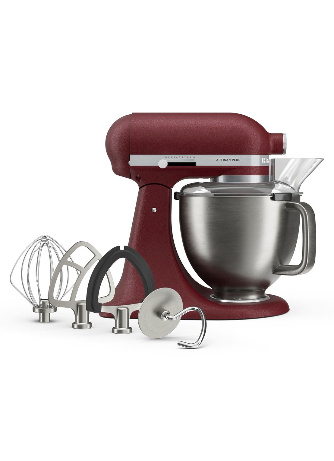 KitchenAid Artisan Plus keukenmachine met kantelbare kop 4,7 liter - detail sun dried tomato